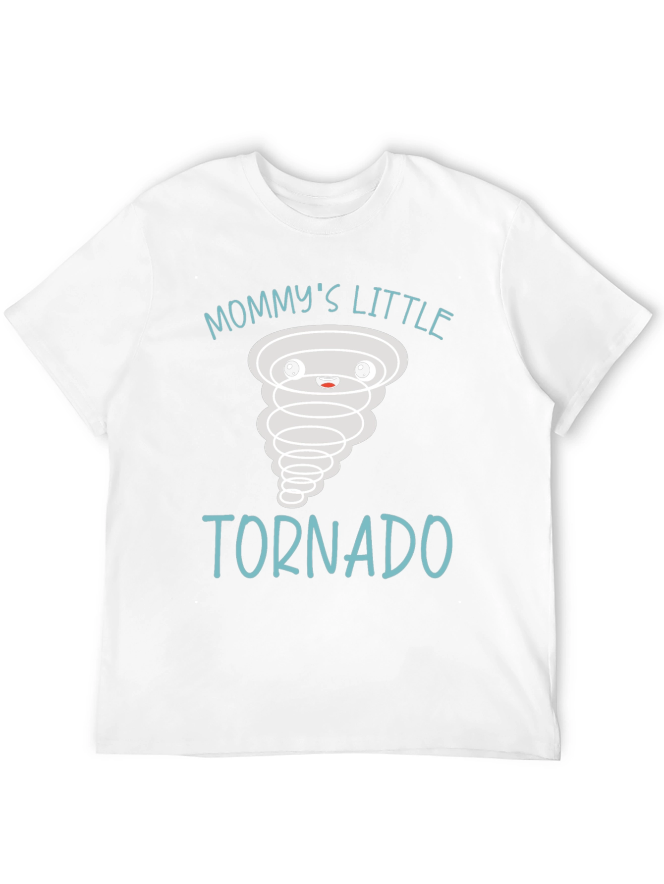 Mommys Little Tornado Black T-Shirt