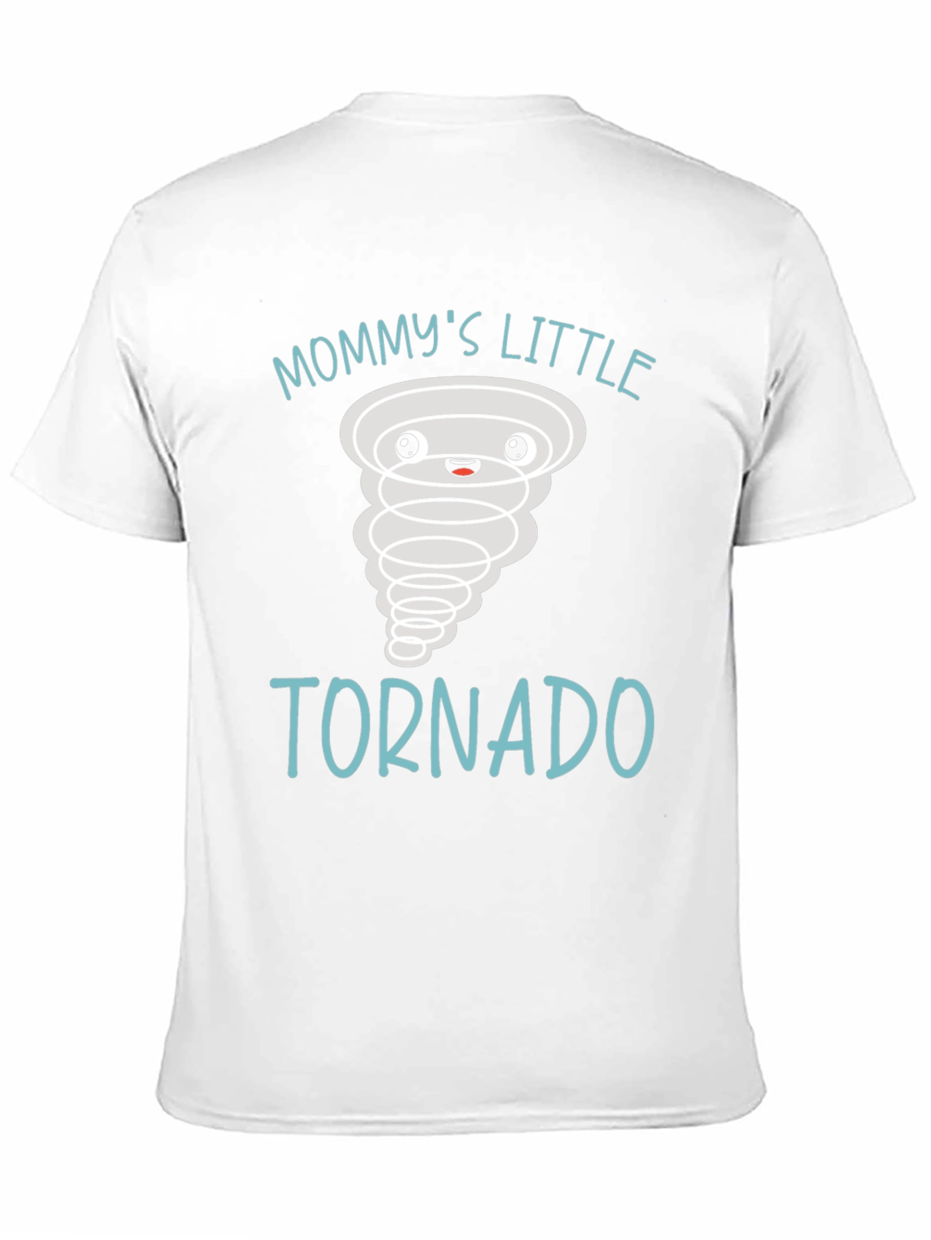 Mommys Little Tornado Black T-Shirt