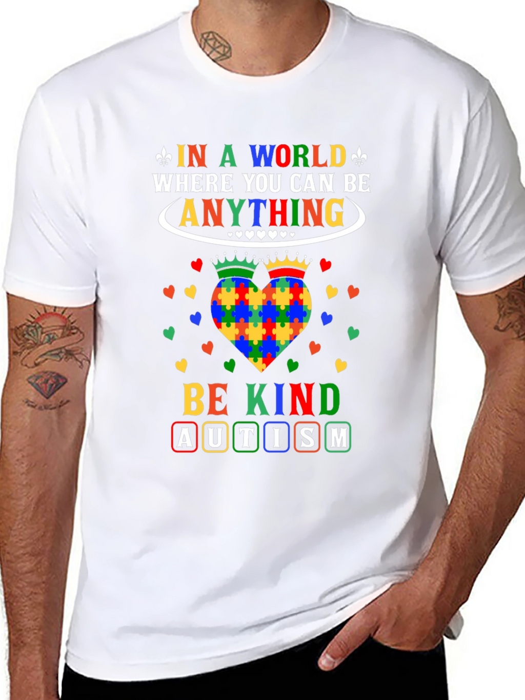 Autism Awareness T-Shirt - Be Kind