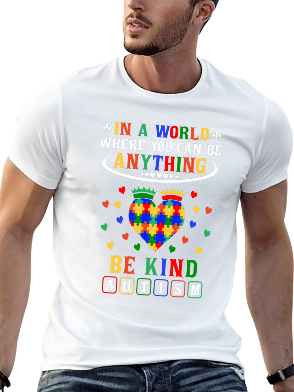 Autism Awareness T-Shirt - Be Kind