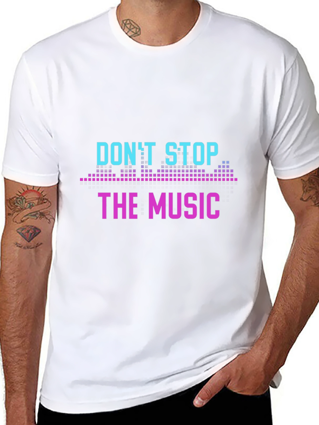 Dont Stop The Music Graphic T-Shirt