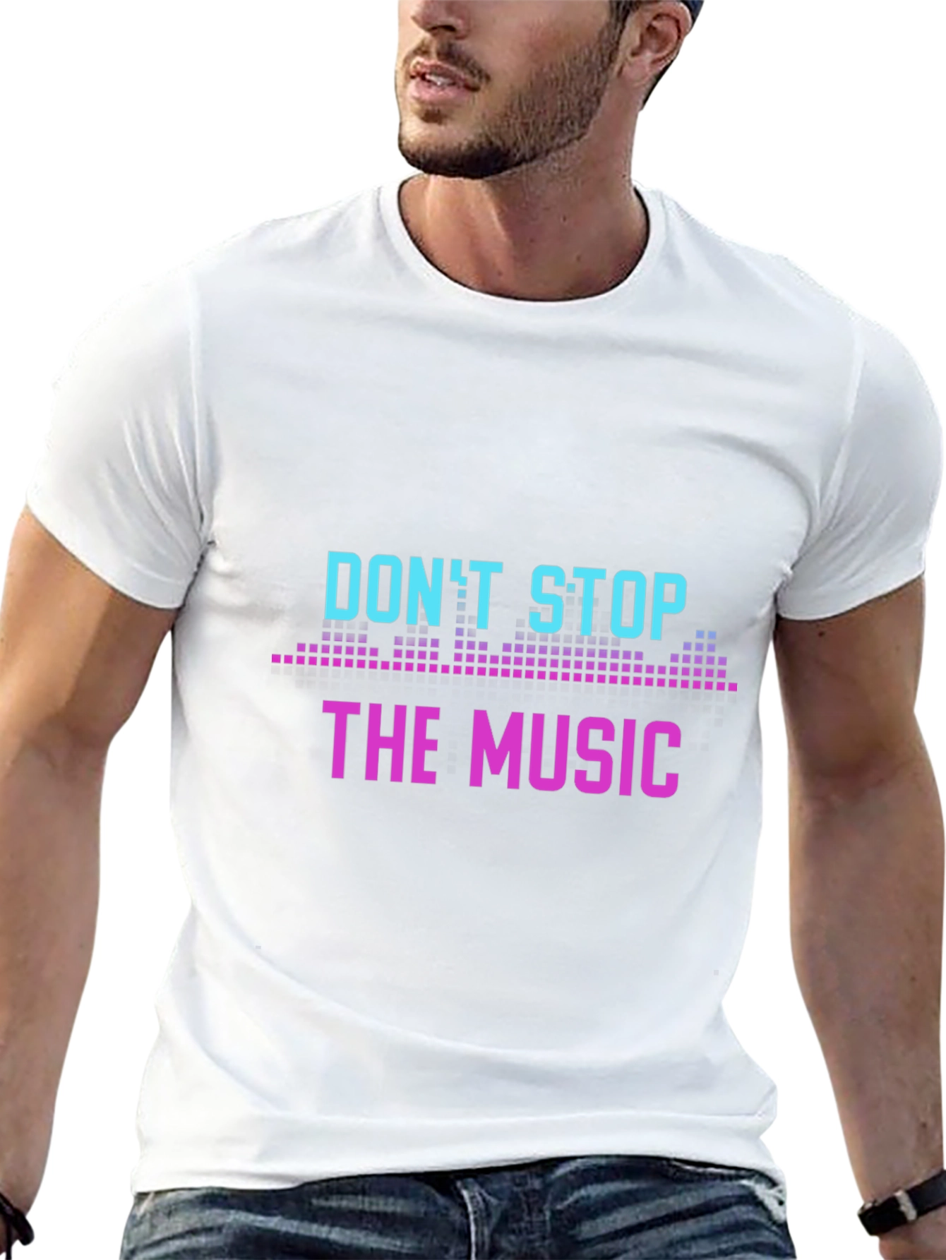 Dont Stop The Music Graphic T-Shirt
