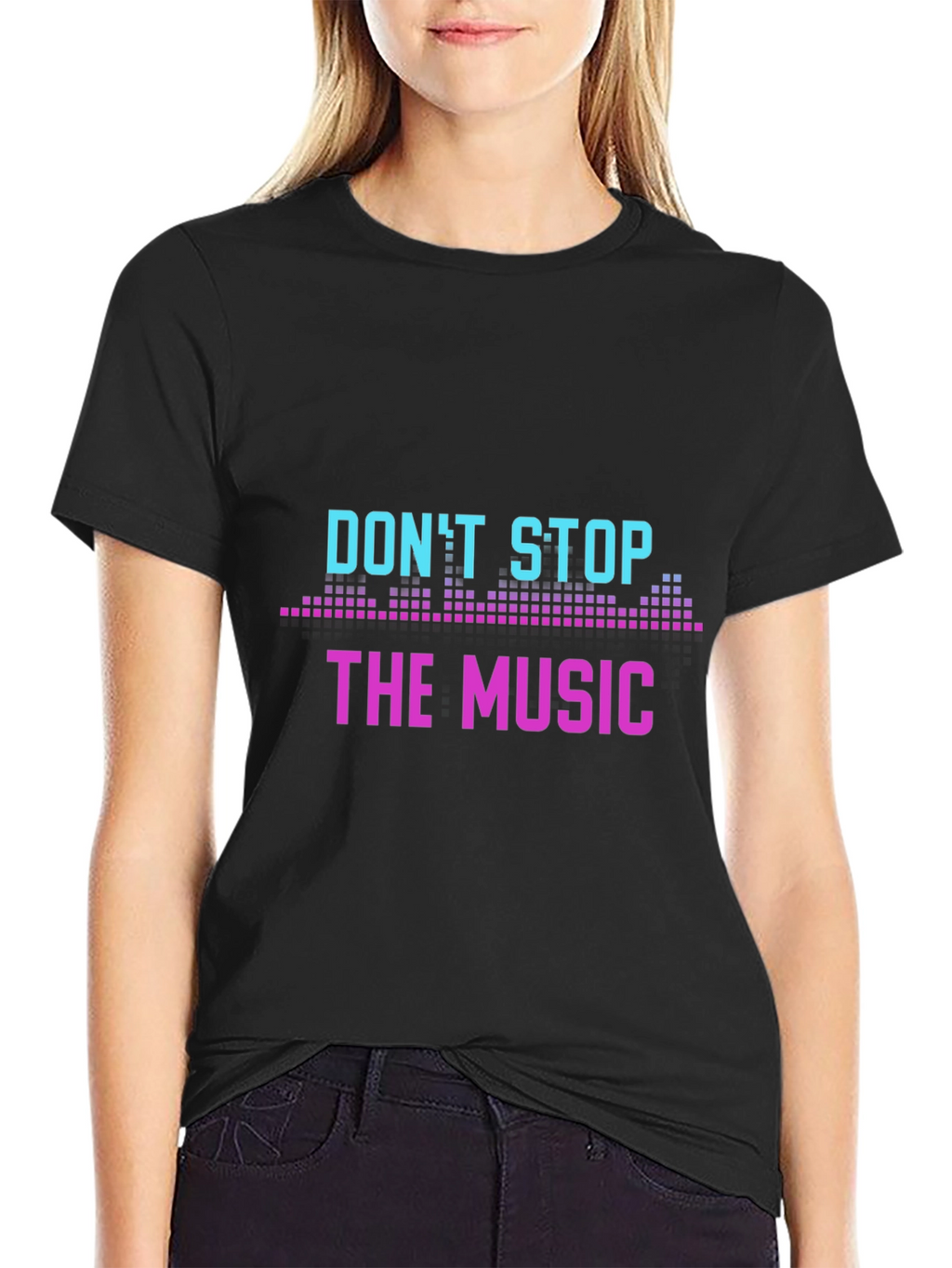 Dont Stop The Music Graphic T-Shirt
