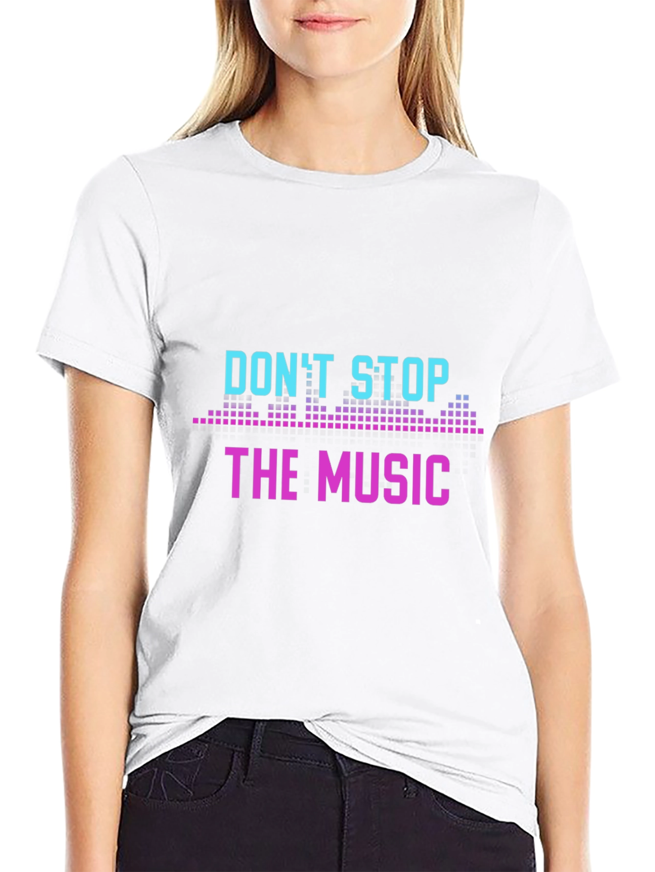 Dont Stop The Music Graphic T-Shirt