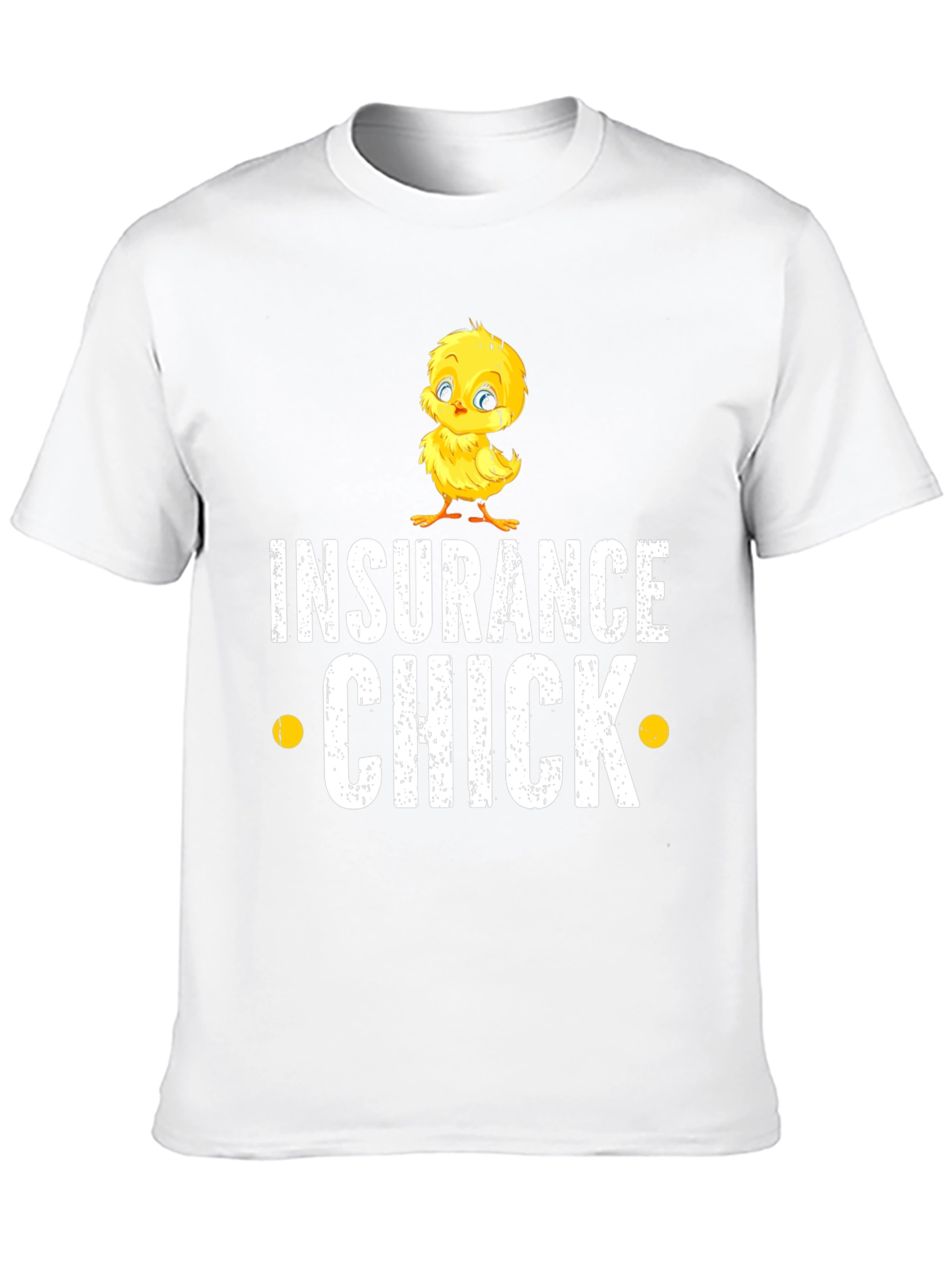 Insurance Chick Funny Graphic T-Shirt