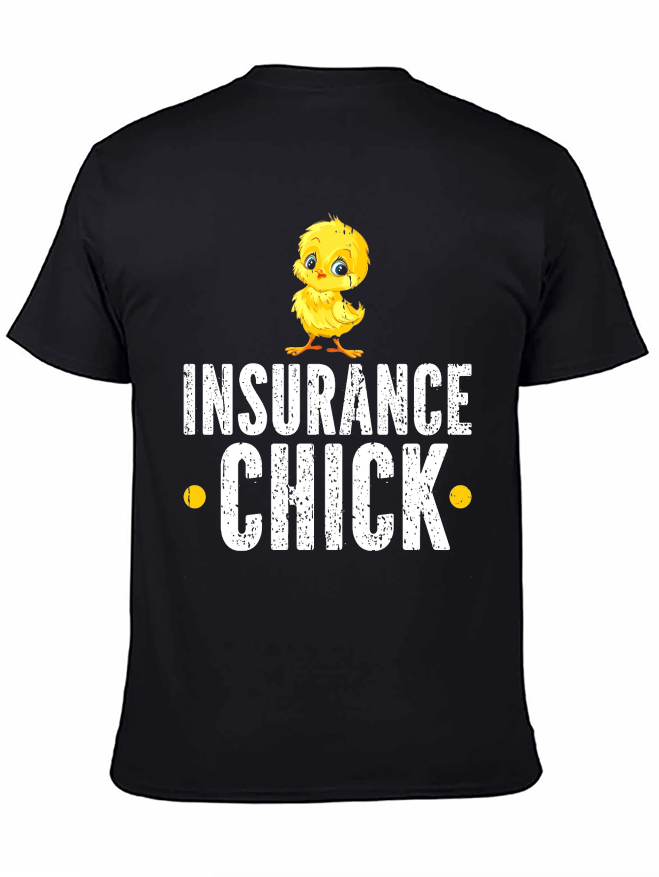 Insurance Chick Funny Graphic T-Shirt