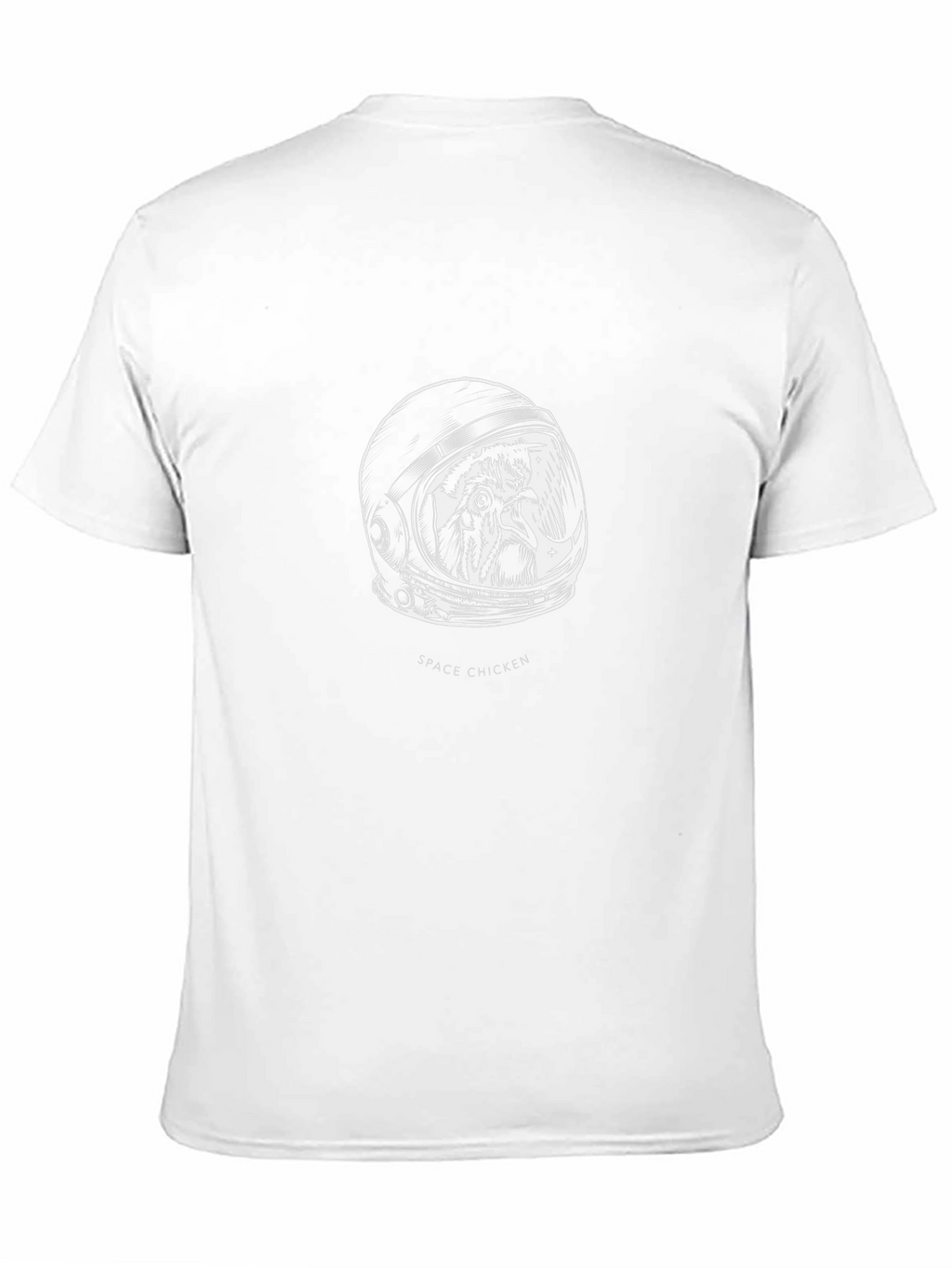 Space Chicken Graphic T-Shirt