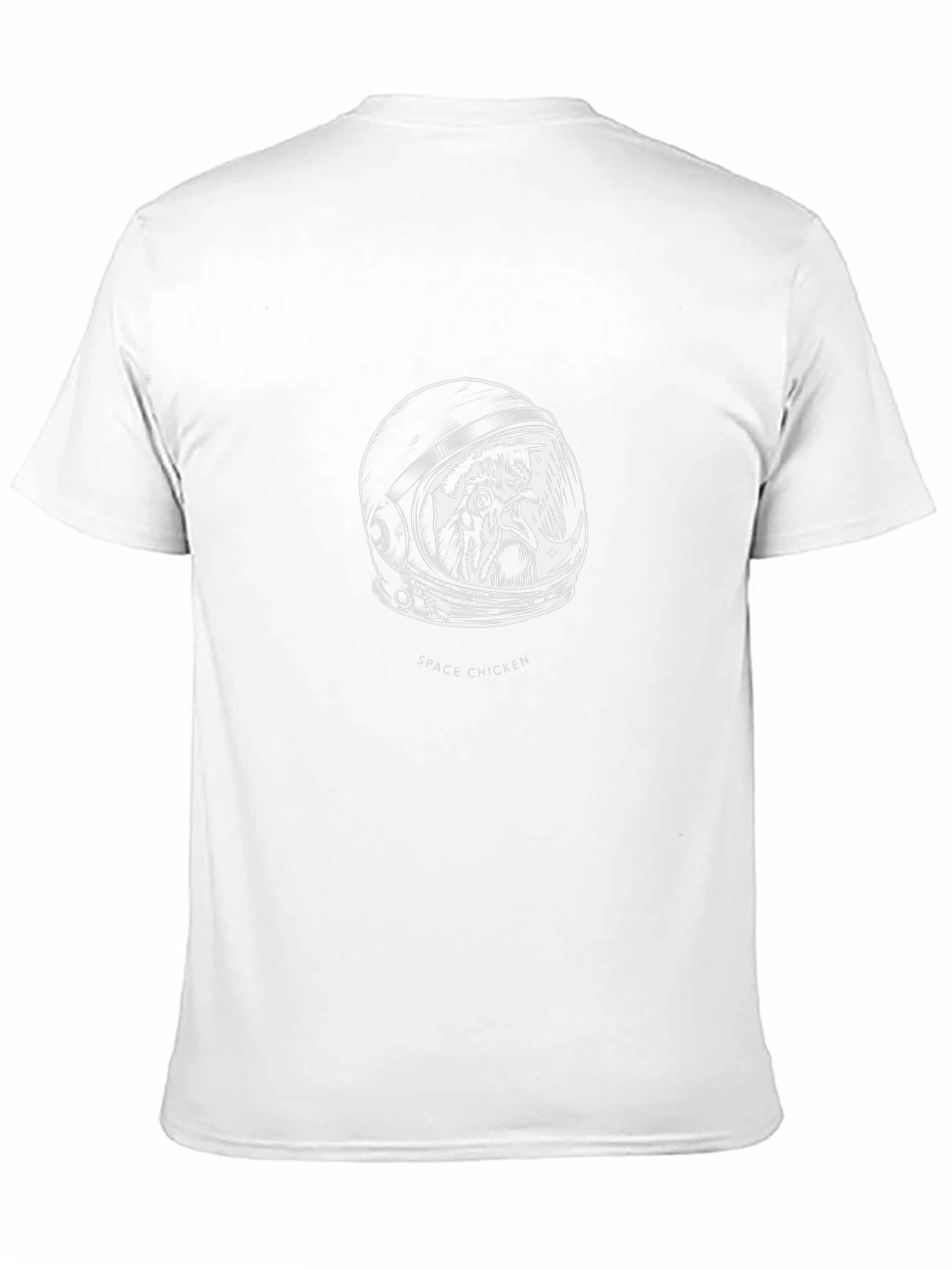 Space Chicken Graphic T-Shirt