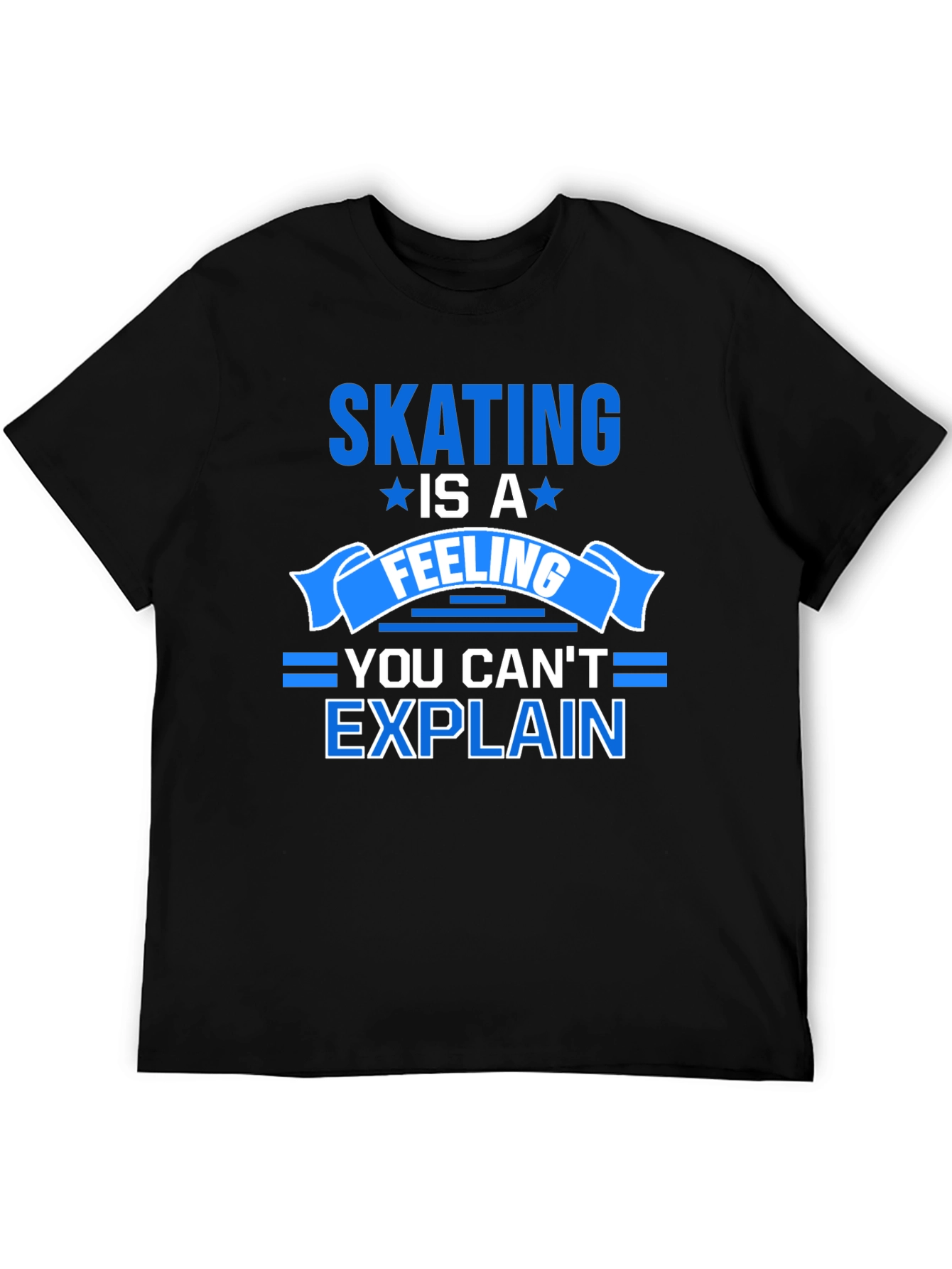 Skating Is A Feeling T-Shirt - Unisex Cotton Tee