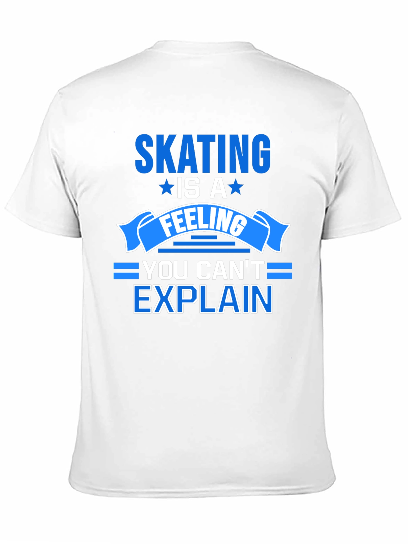 Skating Is A Feeling T-Shirt - Unisex Cotton Tee
