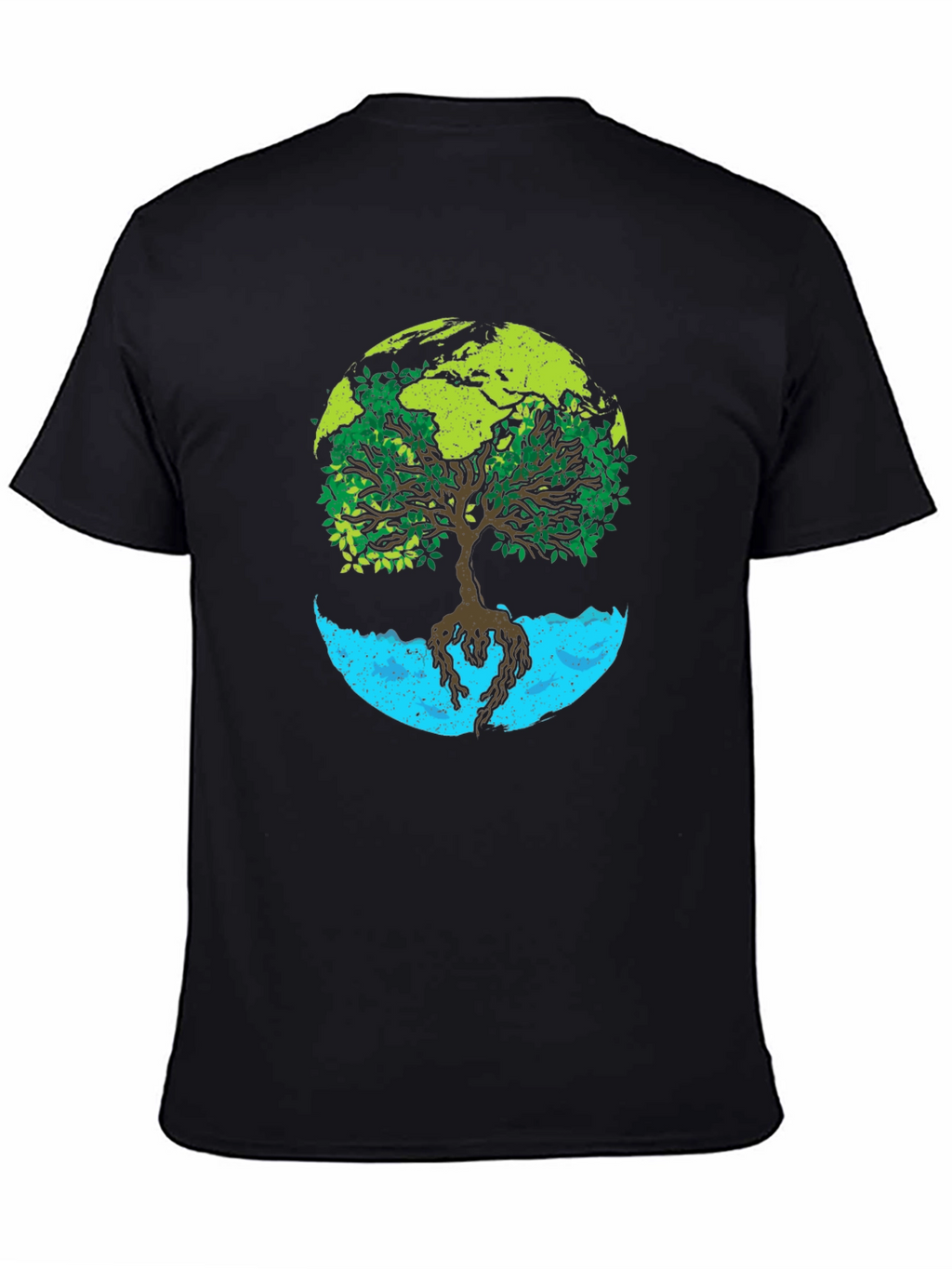 Earth Tree Graphic Tee - Nature Lovers T-Shirt