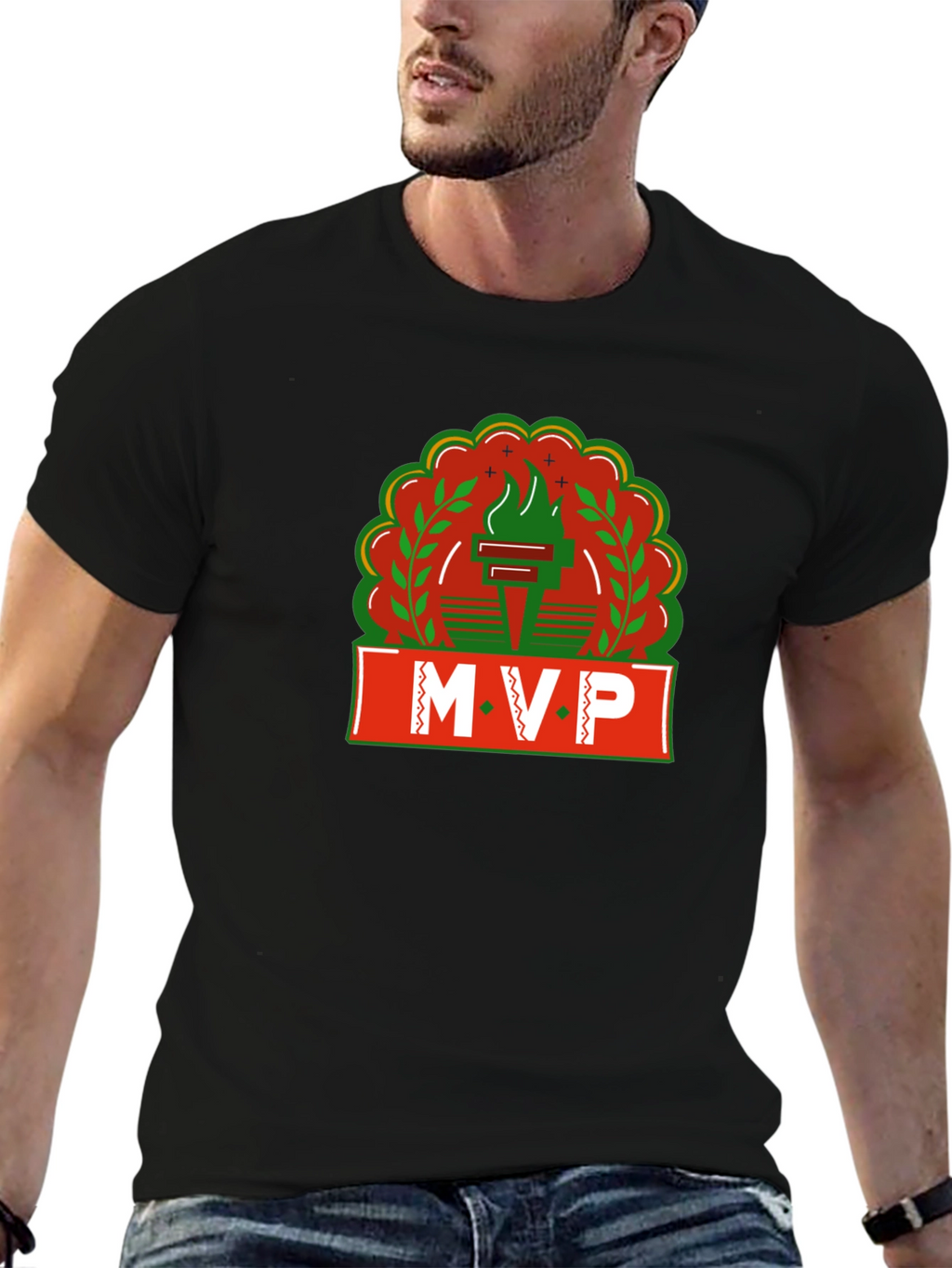 MVP Torch T-Shirt - Black Graphic Tee