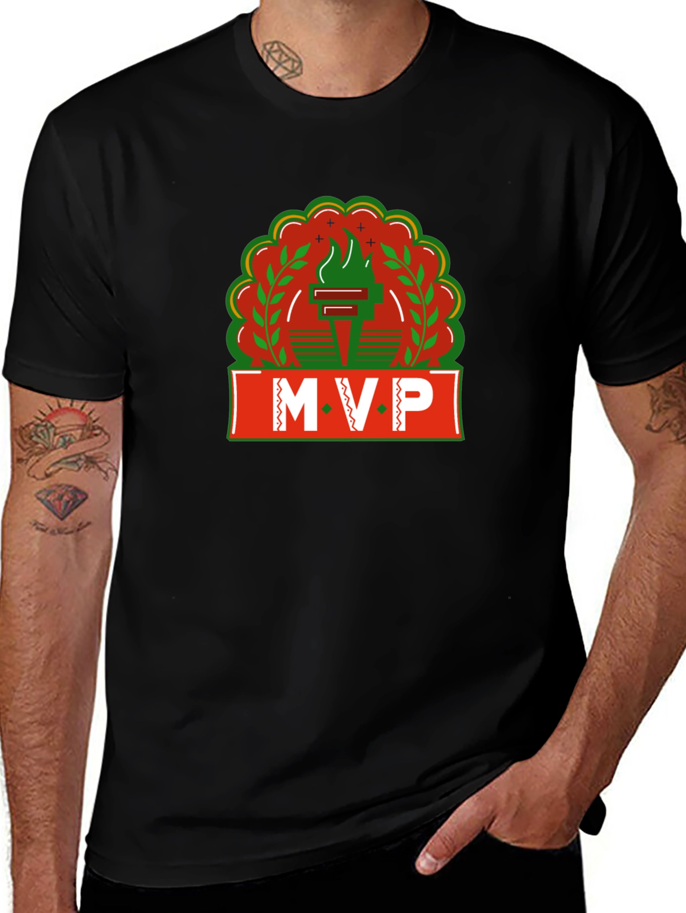 MVP Torch T-Shirt - Black Graphic Tee