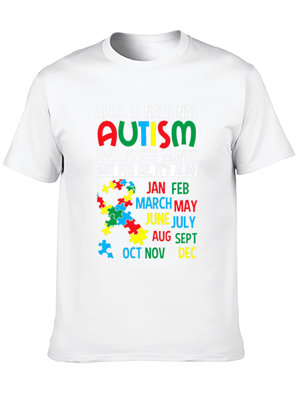 Autism Awareness Graphic T-Shirt
