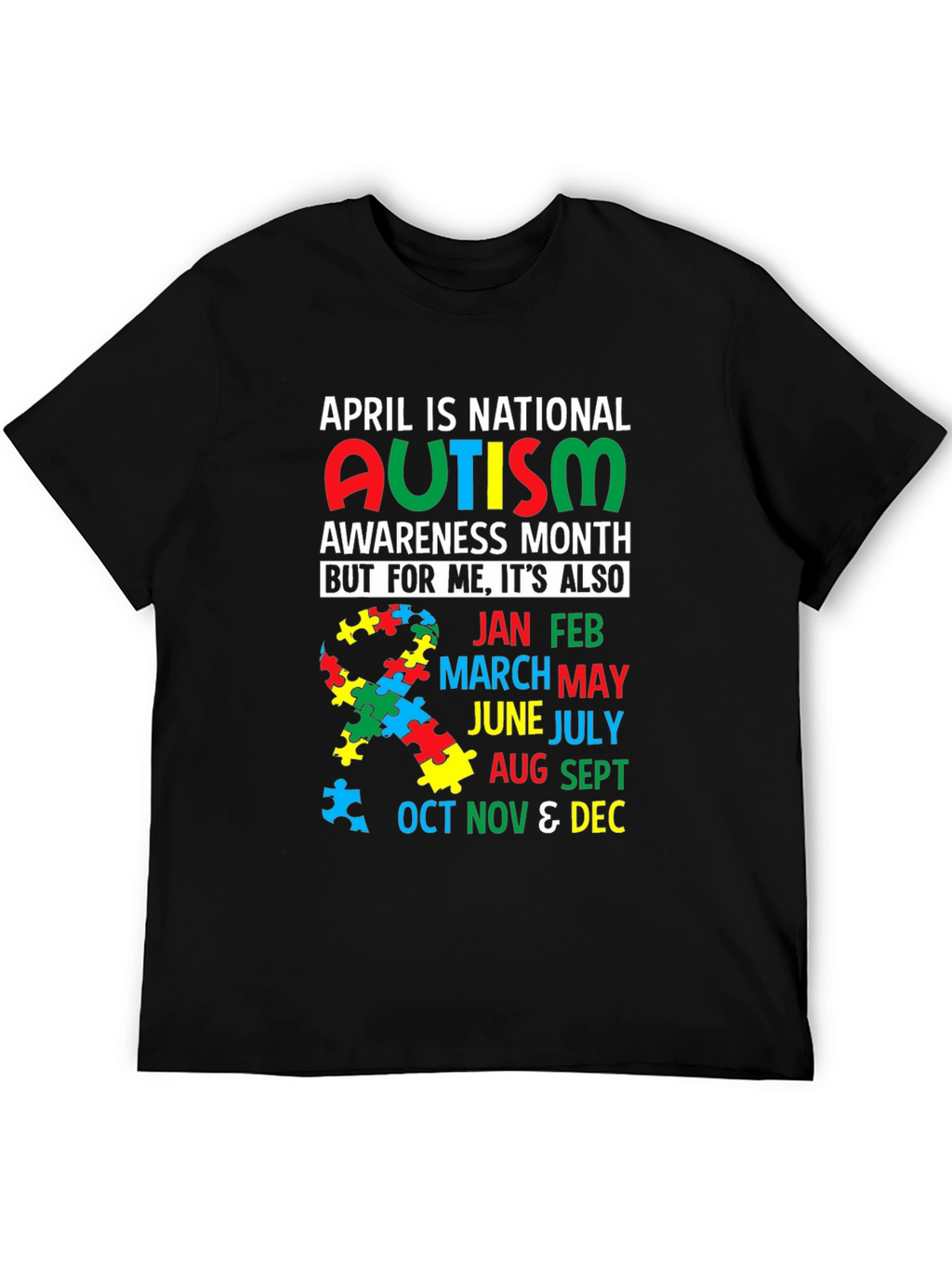 Autism Awareness Graphic T-Shirt