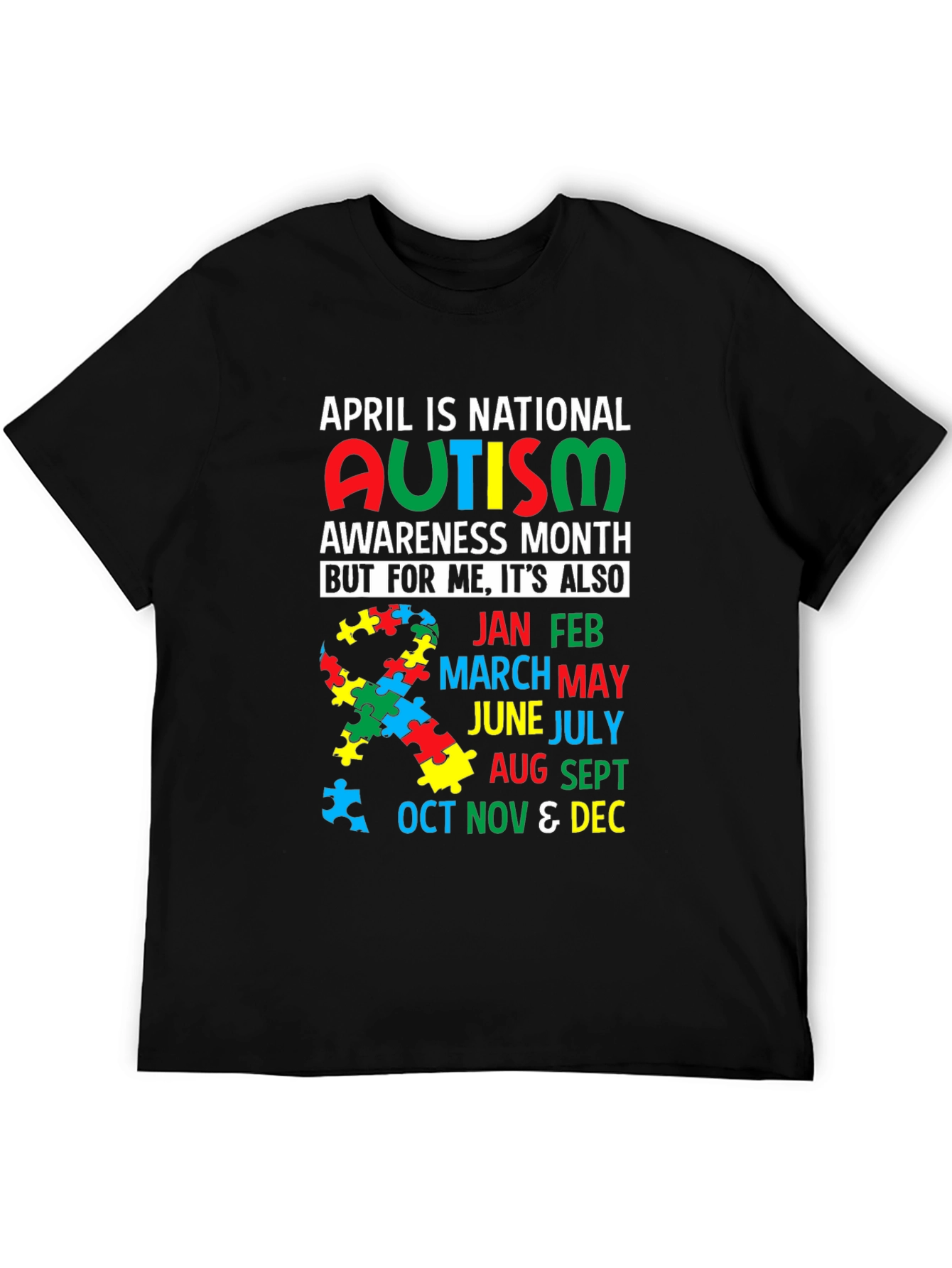 Autism Awareness Graphic T-Shirt