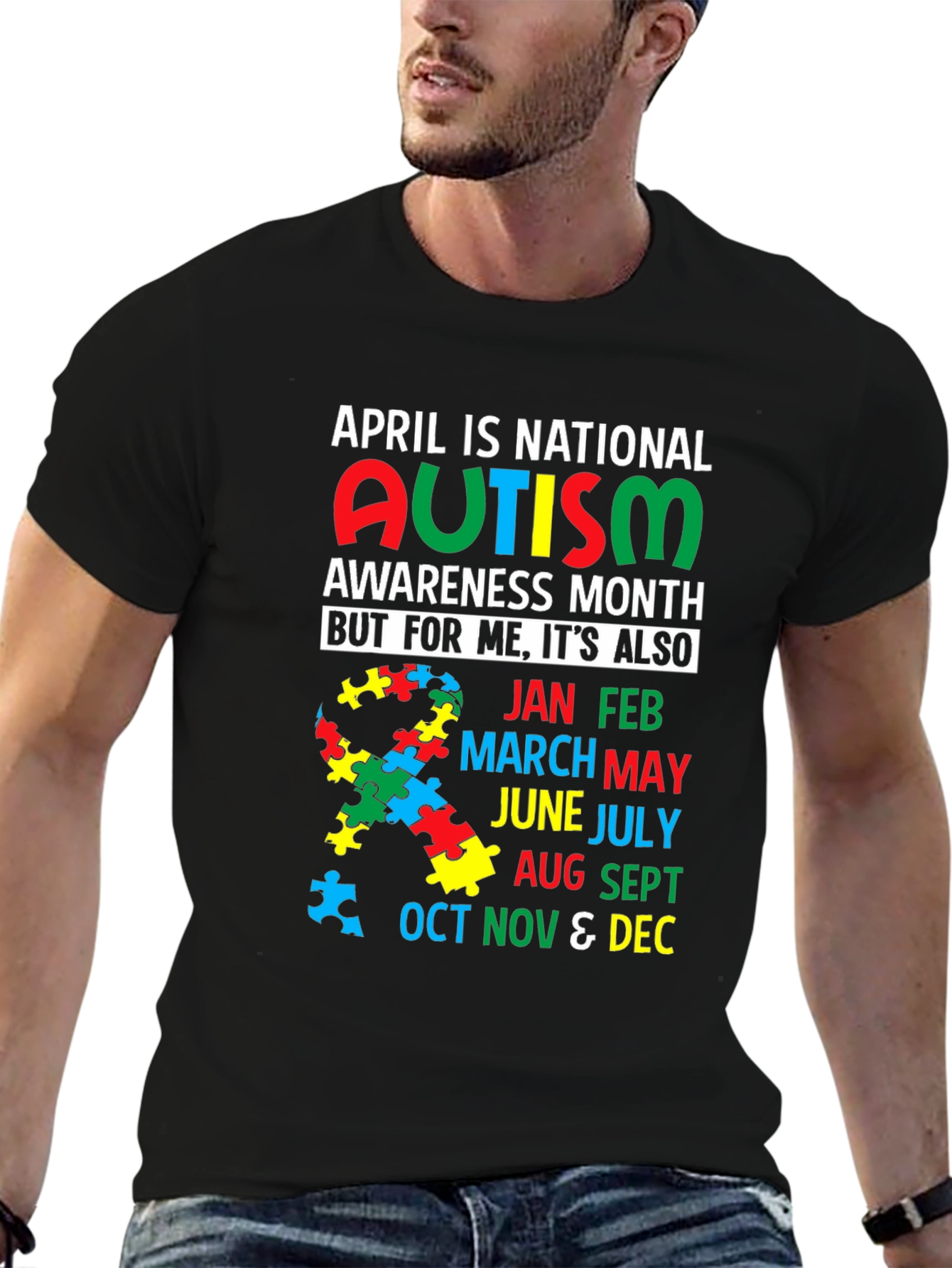 Autism Awareness Graphic T-Shirt