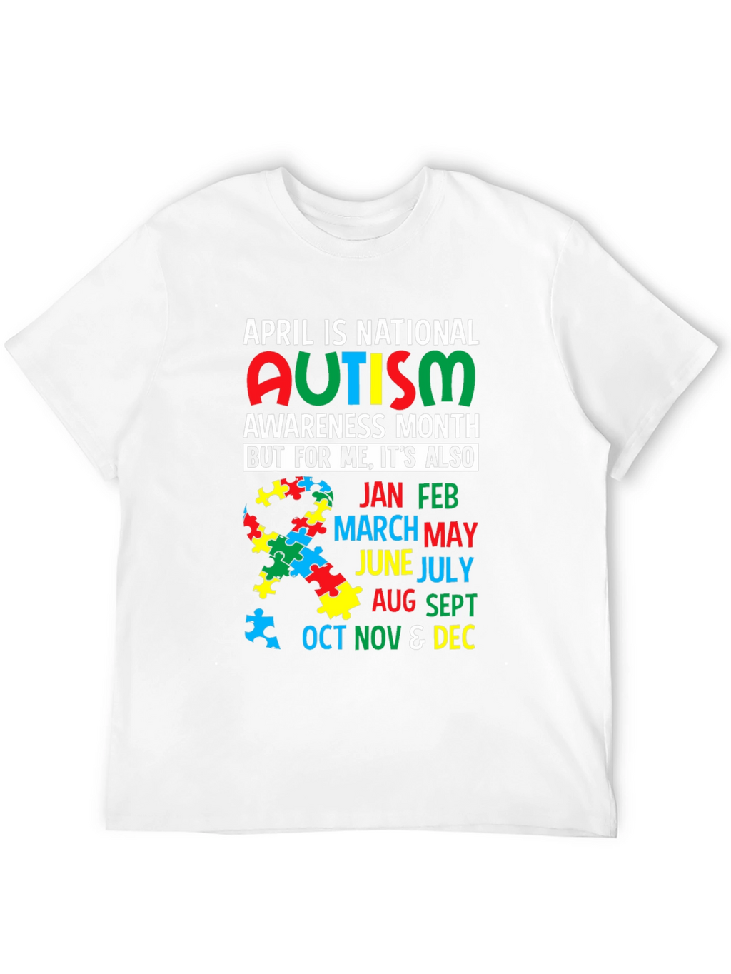 Autism Awareness Graphic T-Shirt