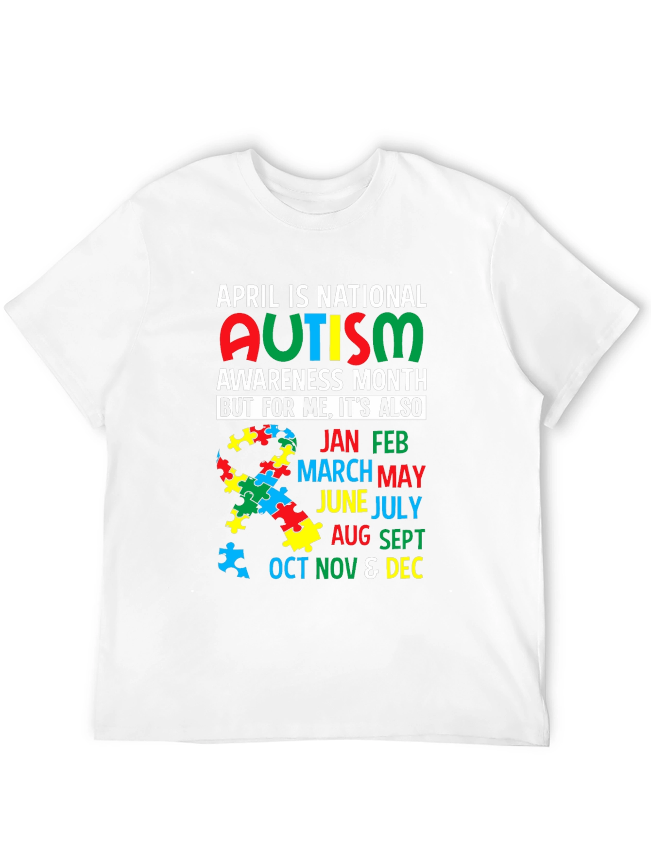 Autism Awareness Graphic T-Shirt