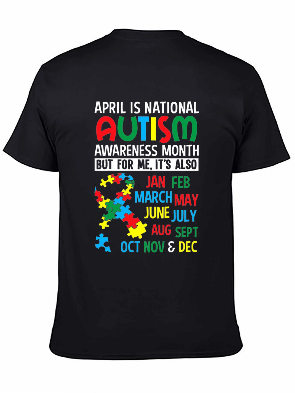 Autism Awareness Graphic T-Shirt