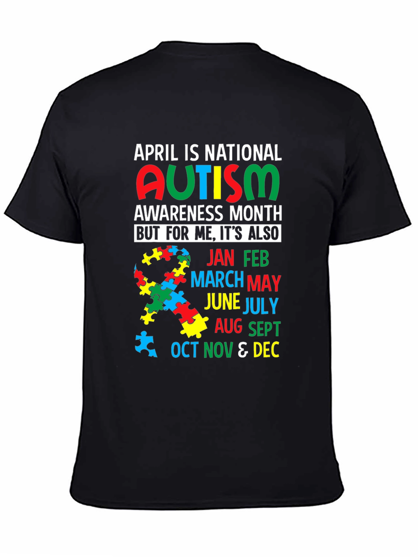 Autism Awareness Graphic T-Shirt