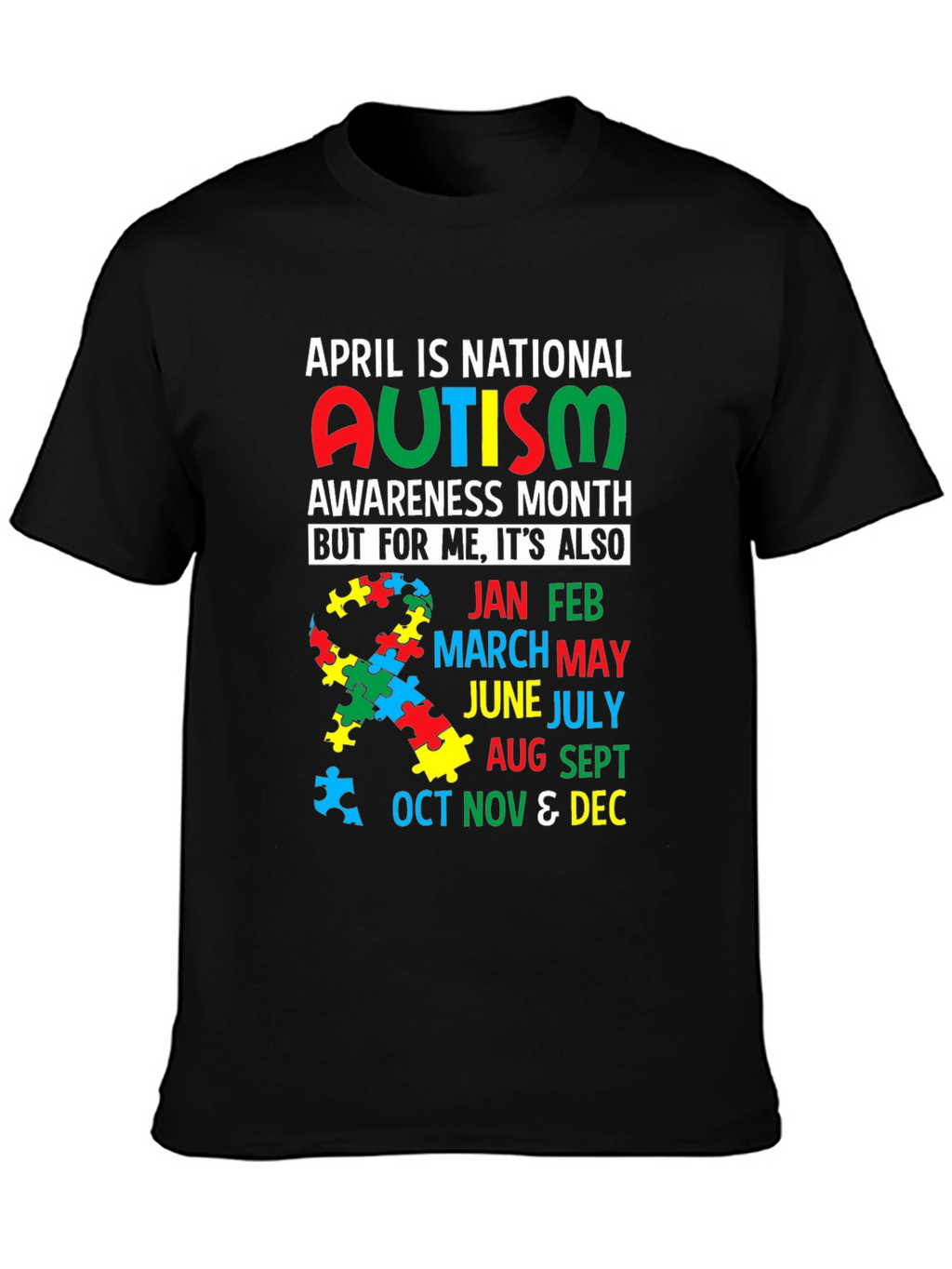 Autism Awareness Graphic T-Shirt