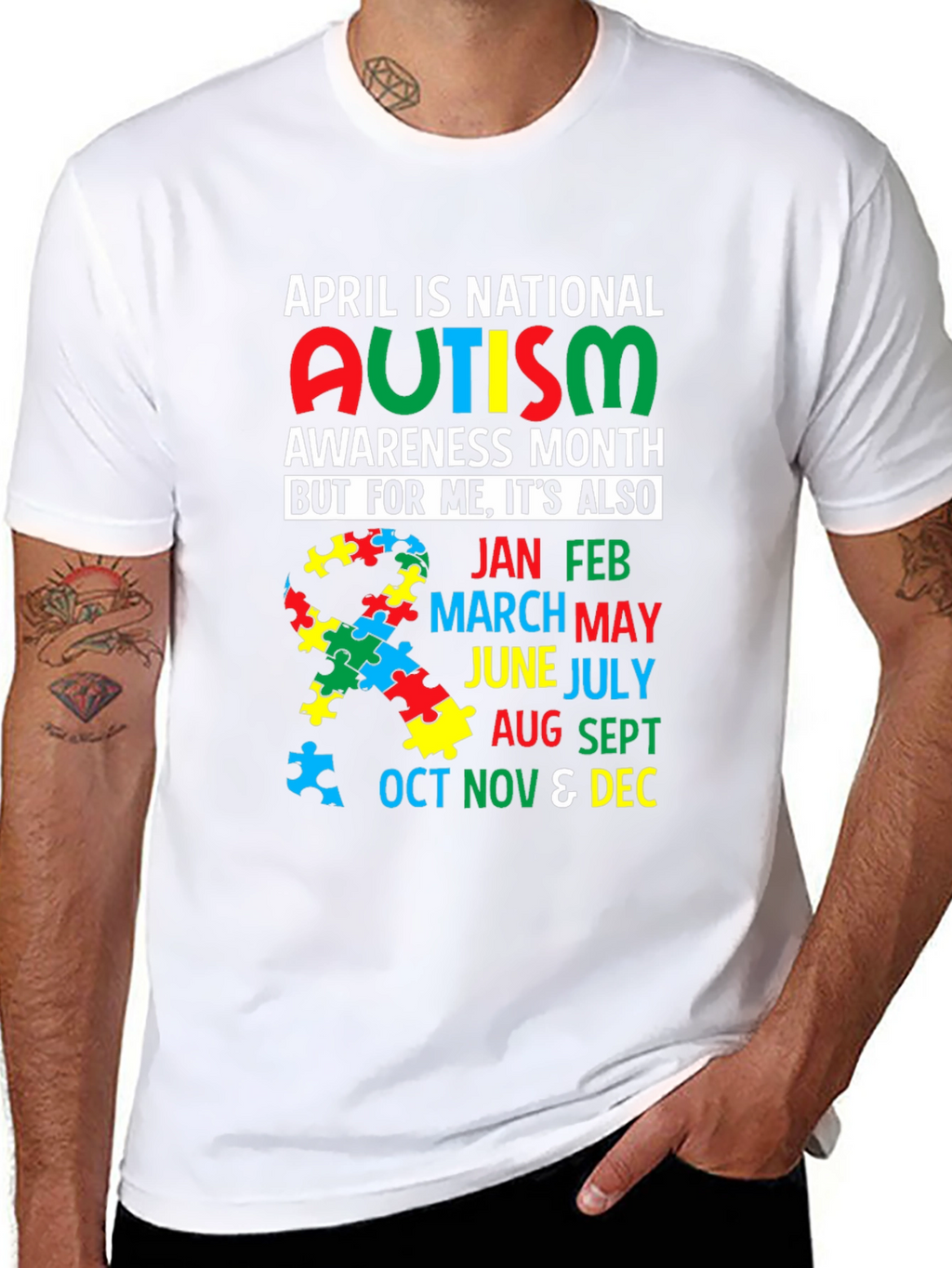 Autism Awareness Graphic T-Shirt