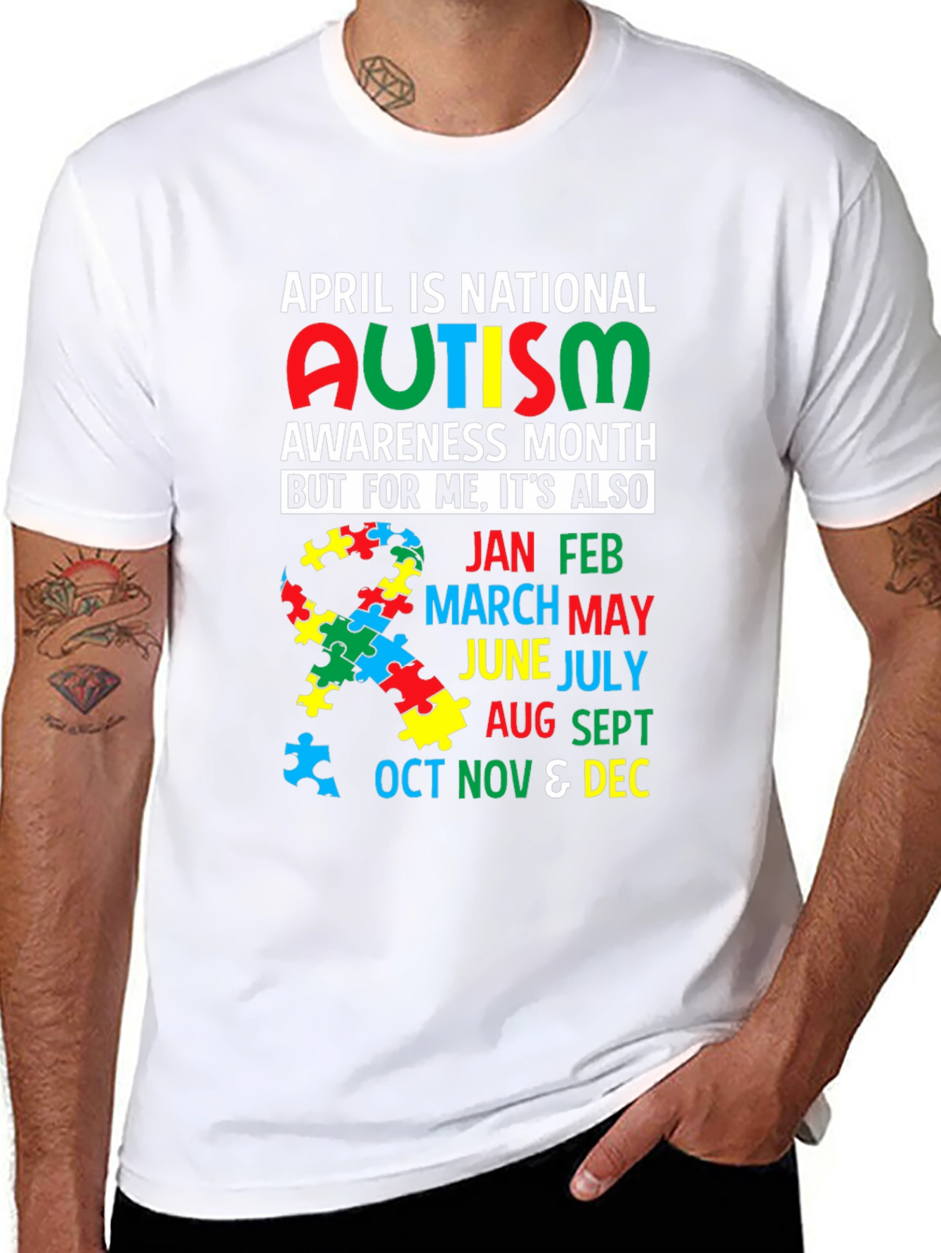 Autism Awareness Graphic T-Shirt