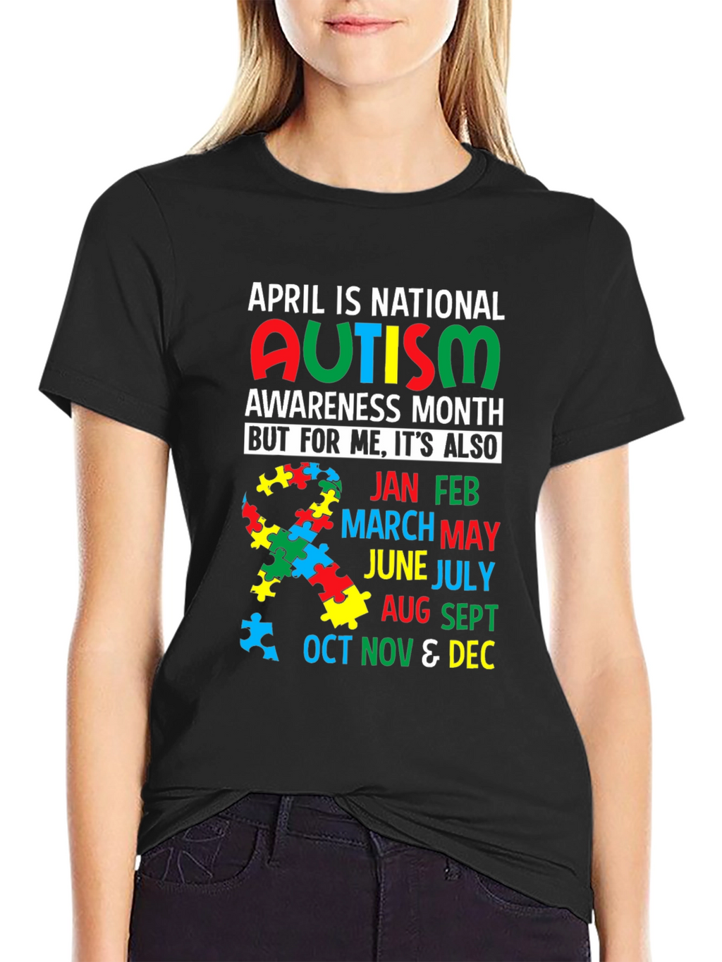 Autism Awareness Graphic T-Shirt