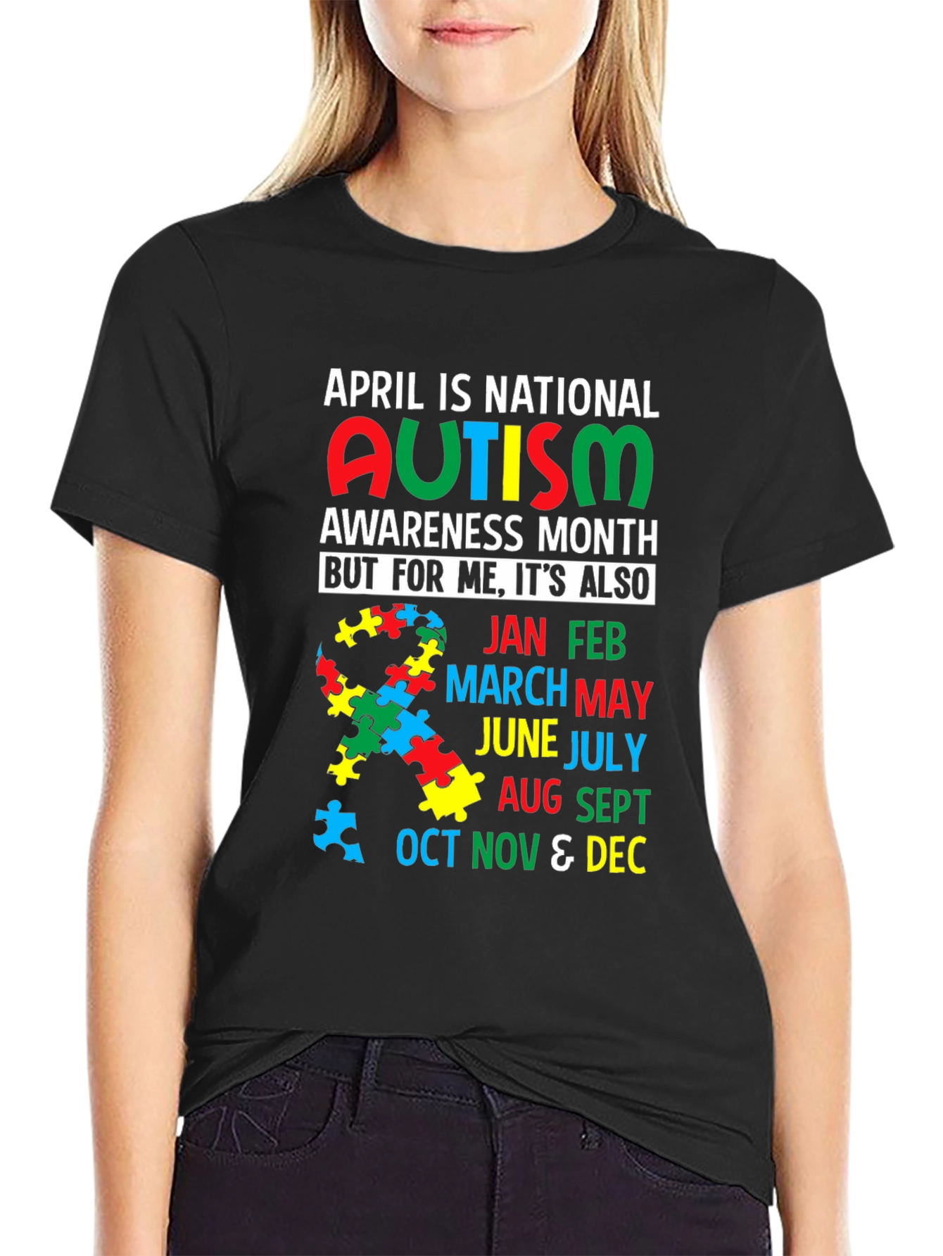 Autism Awareness Graphic T-Shirt