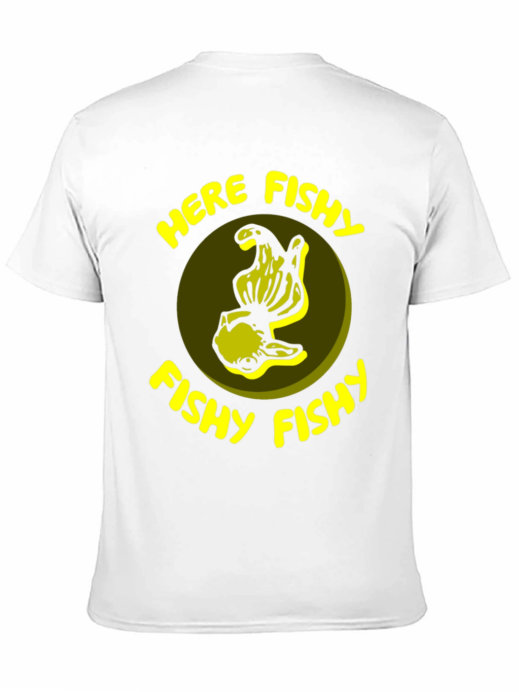Here Fishy Fishy Graphic T-Shirt