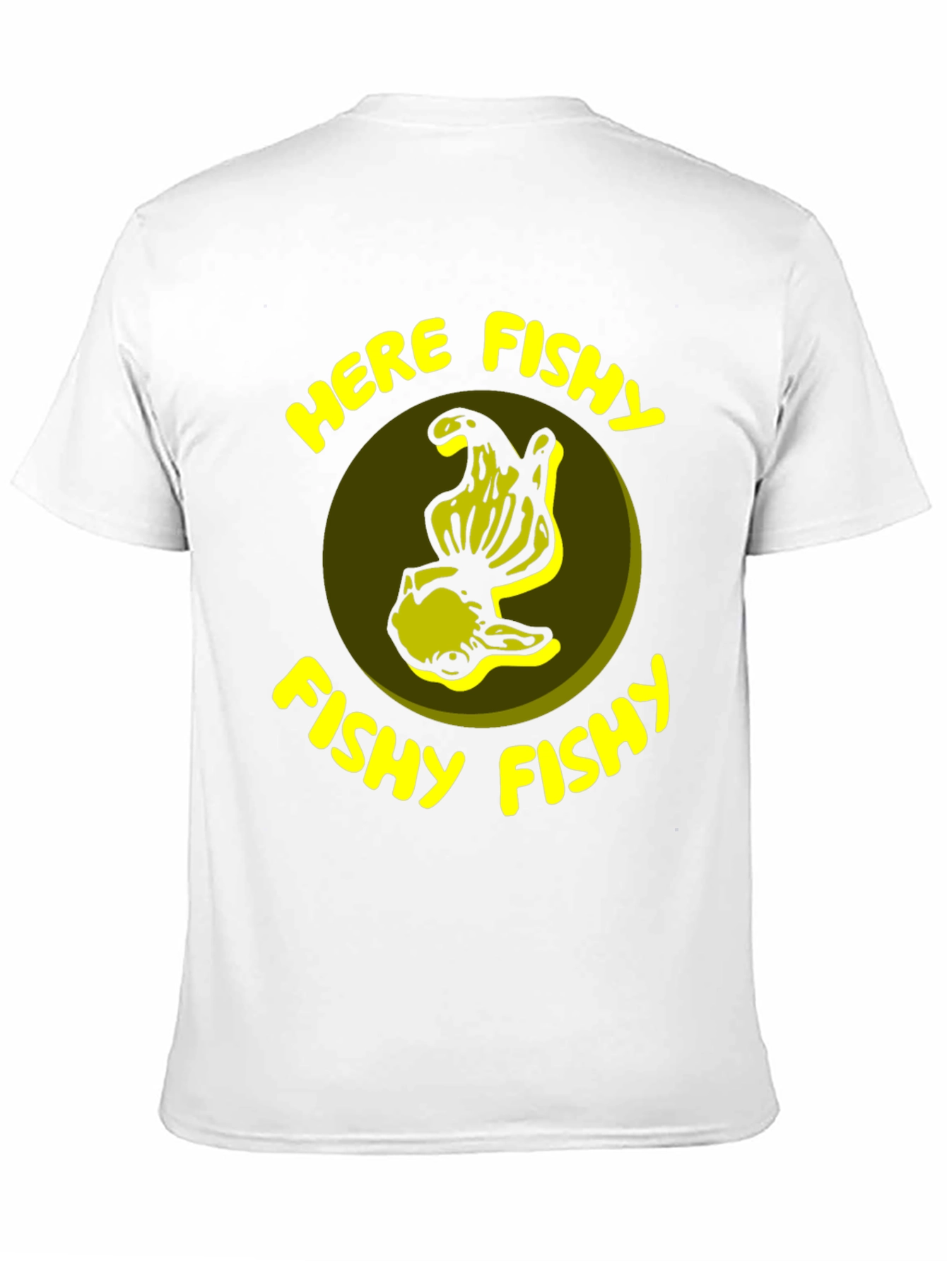 Here Fishy Fishy Graphic T-Shirt