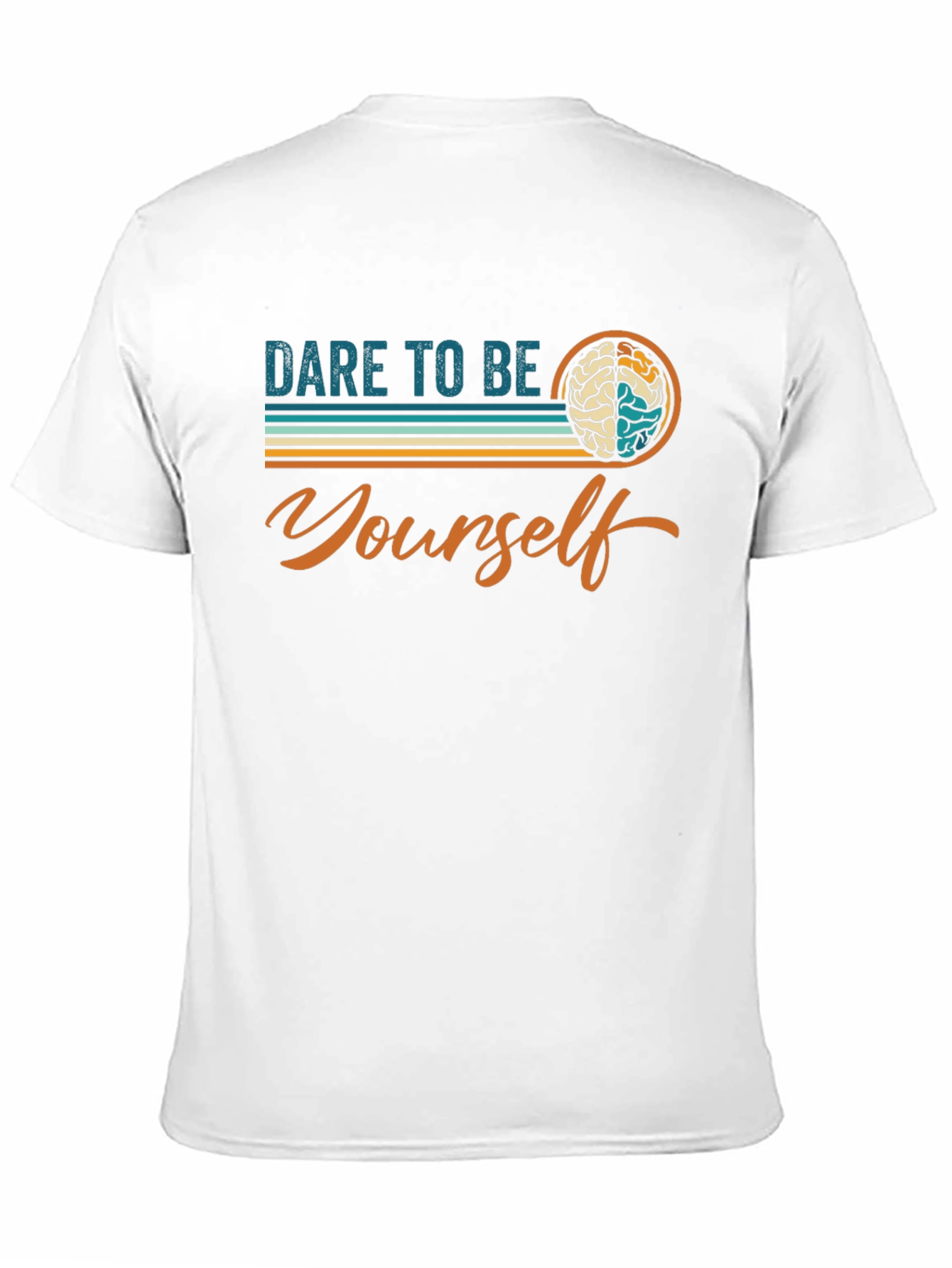 Dare To Be Yourself Graphic Tee - Black