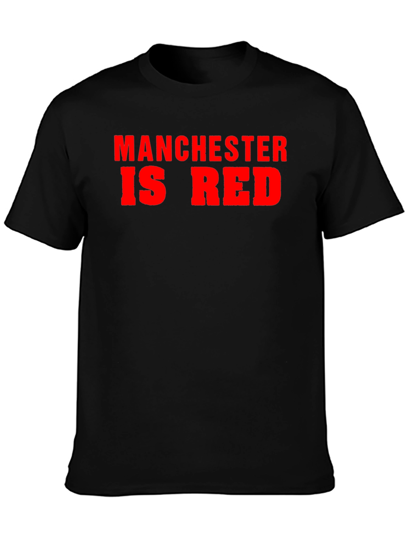 Manchester Is Red T-Shirt - Bold Graphic Tee