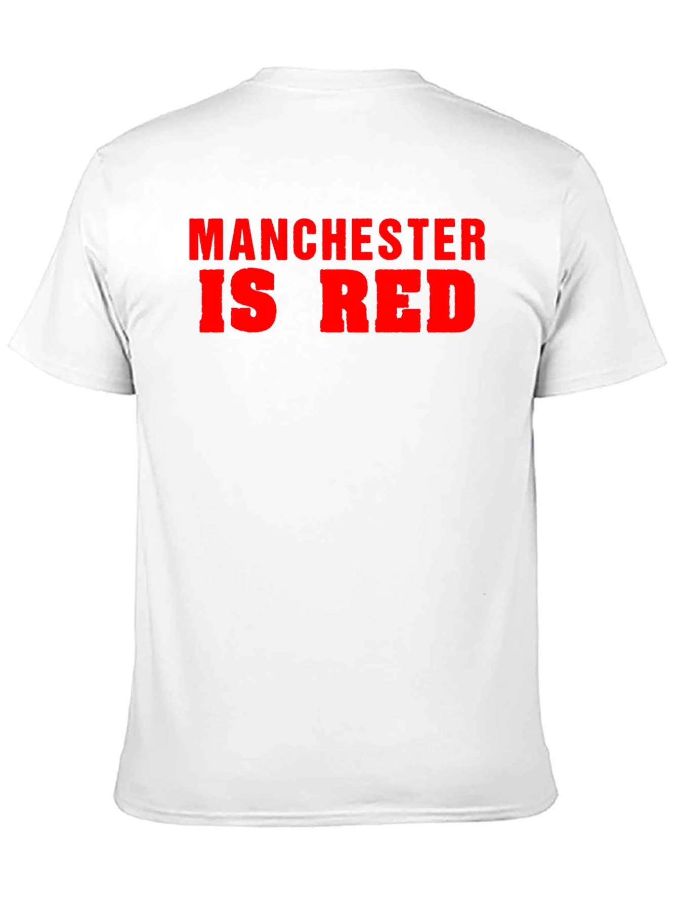 Manchester Is Red T-Shirt - Bold Graphic Tee
