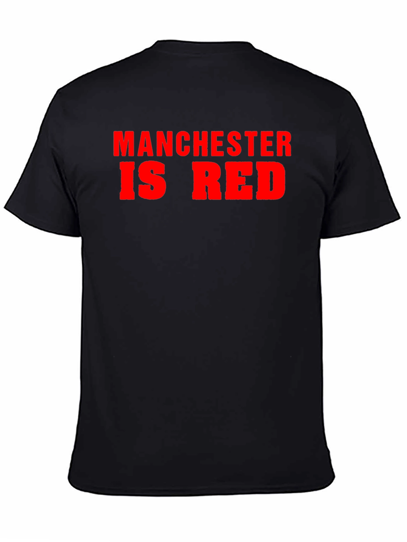 Manchester Is Red T-Shirt - Bold Graphic Tee