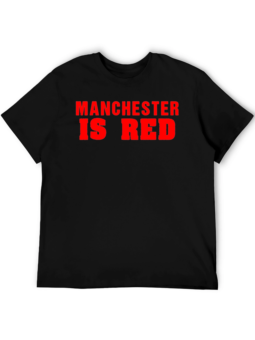 Manchester Is Red T-Shirt - Bold Graphic Tee