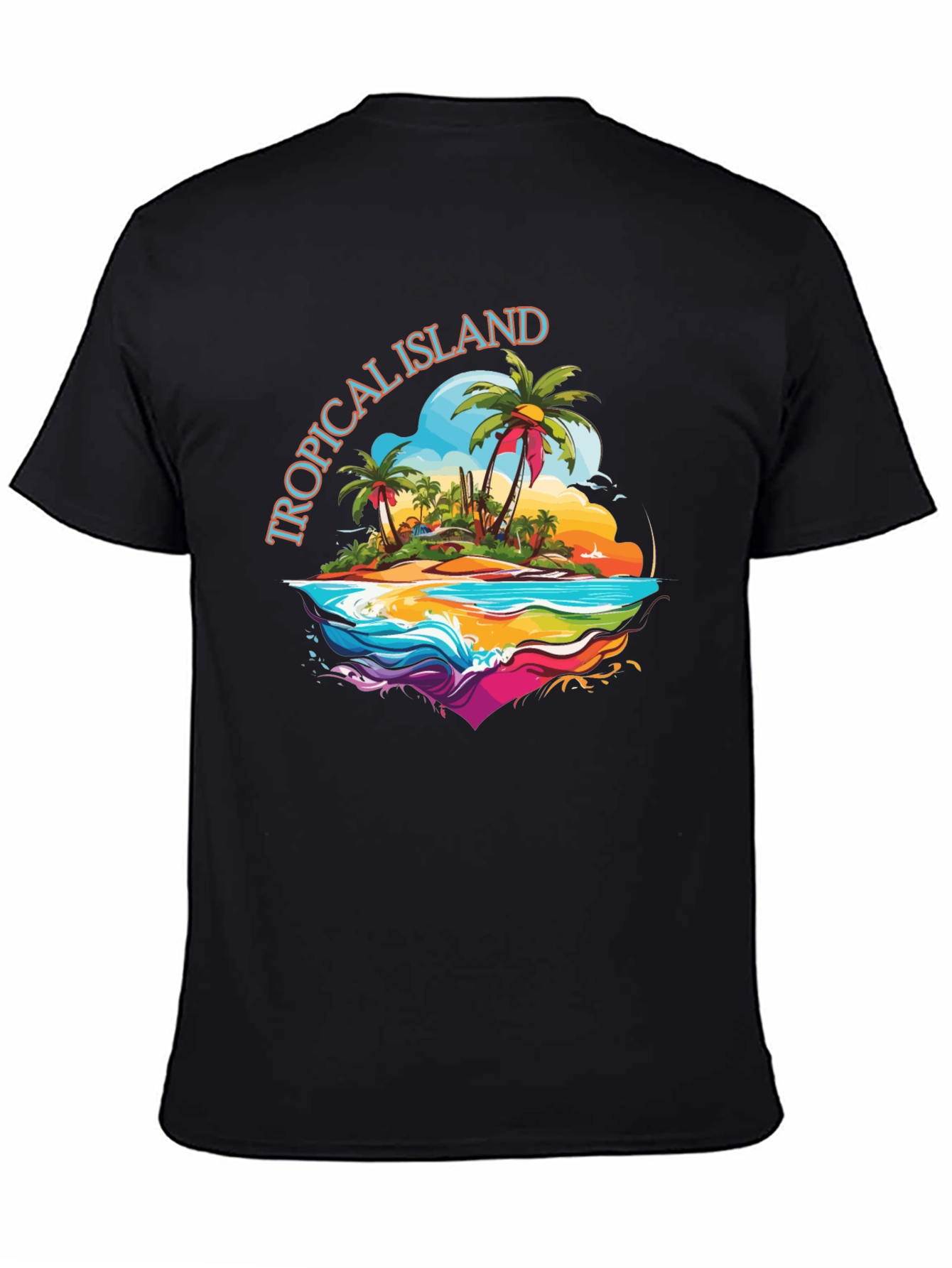 Tropical Island Graphic Tee
