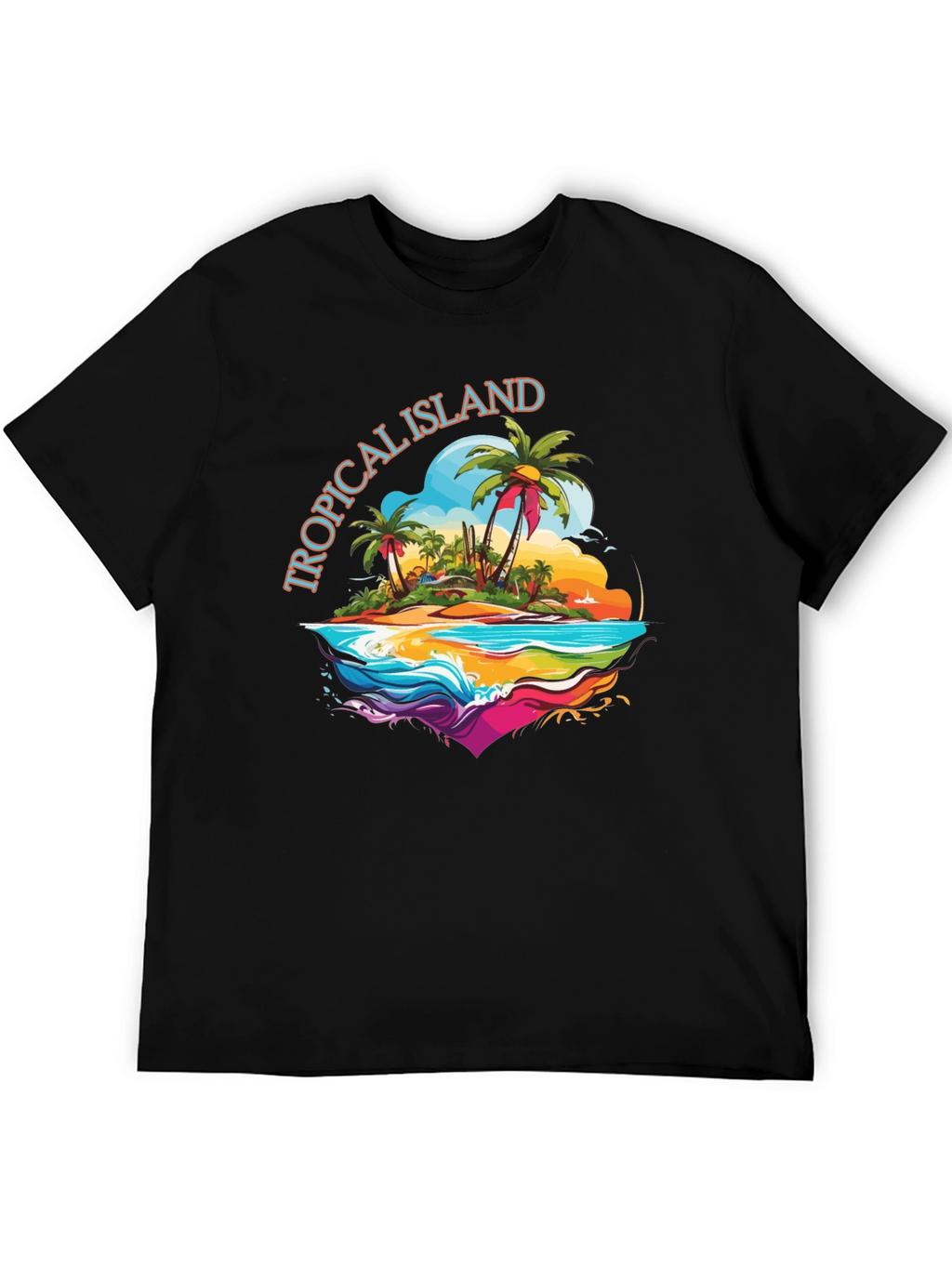 Tropical Island Graphic Tee