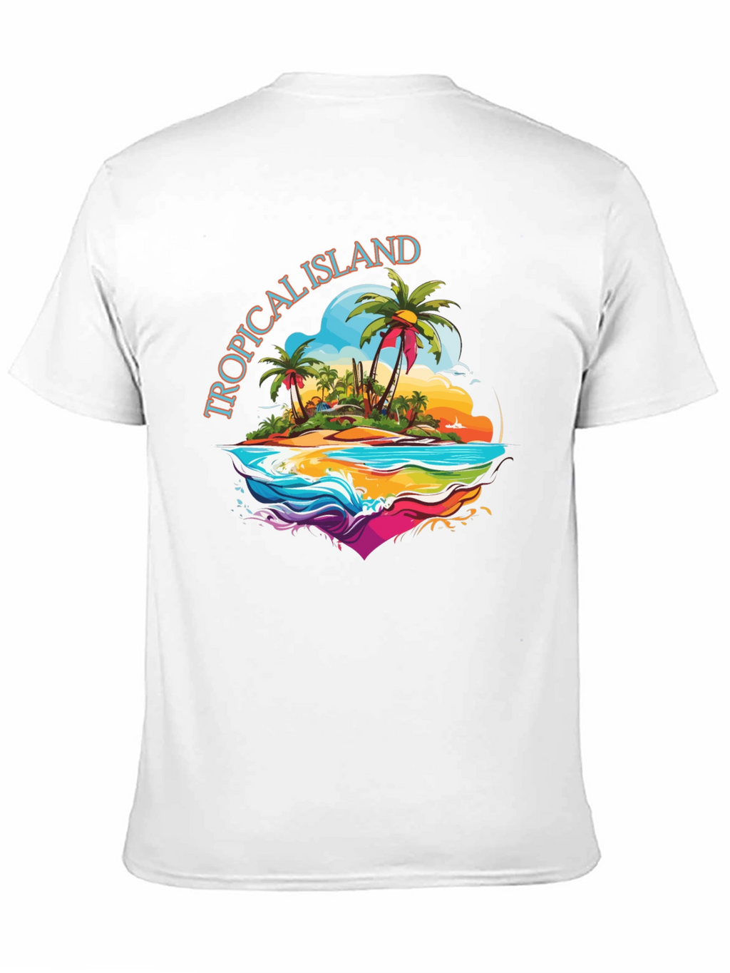 Tropical Island Graphic Tee