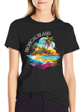 Tropical Island Graphic Tee