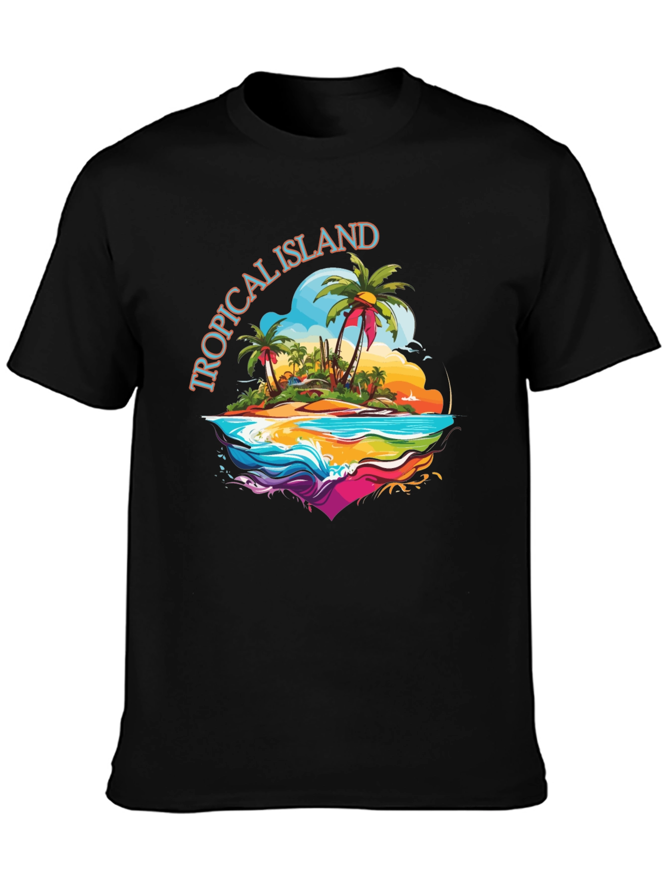 Tropical Island Graphic Tee
