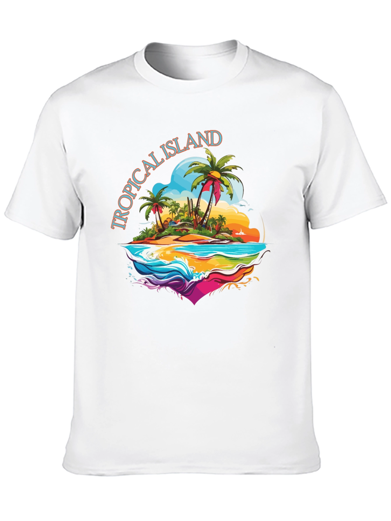 Tropical Island Graphic Tee