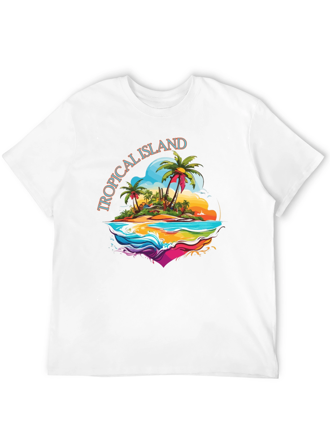 Tropical Island Graphic Tee