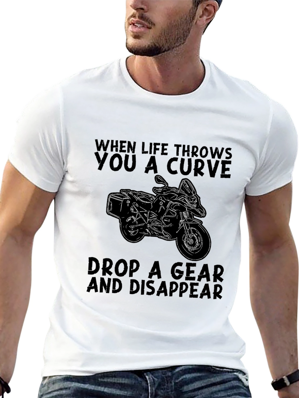 Motorcycle Curve T-Shirt
