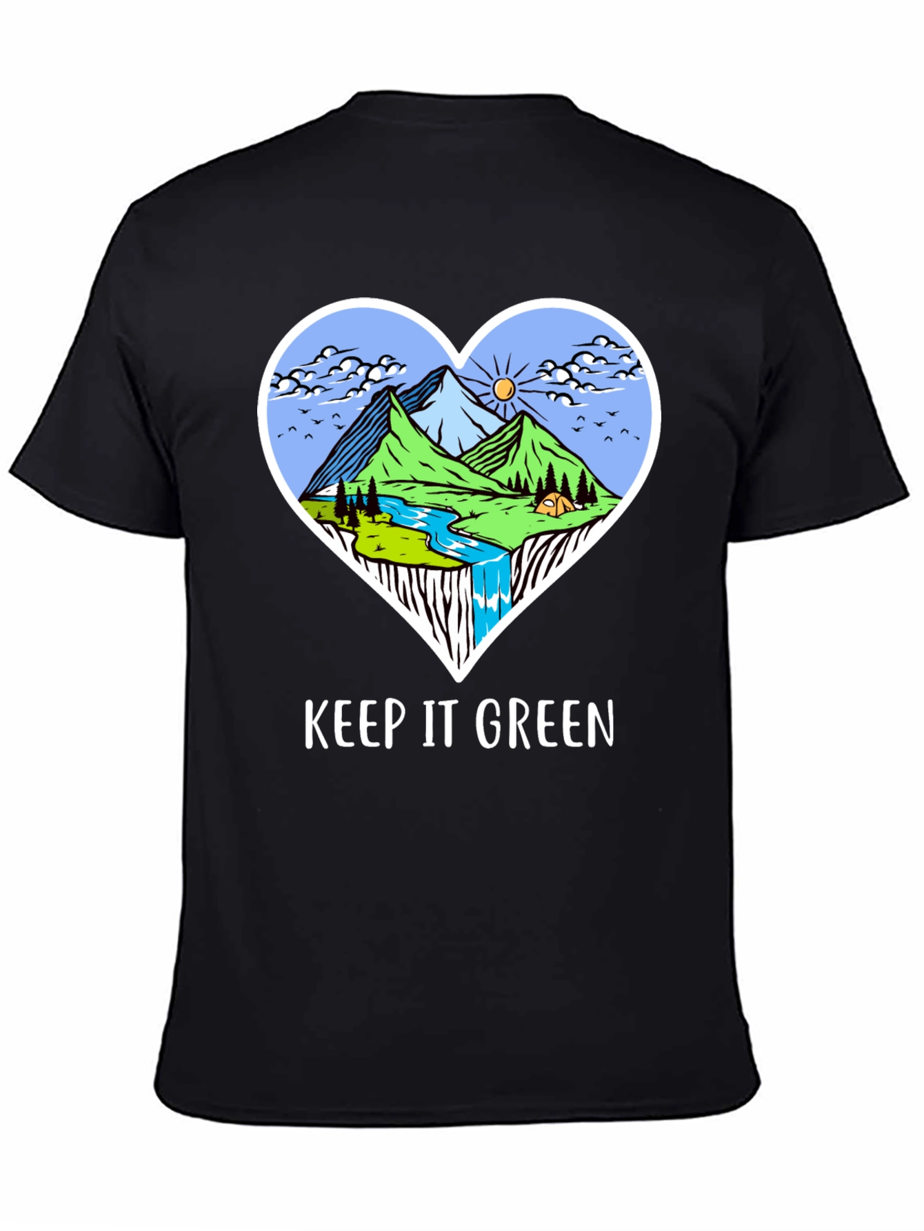 Keep It Green T-Shirt - Eco-Friendly Graphic Tee