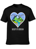 Keep It Green T-Shirt - Eco-Friendly Graphic Tee