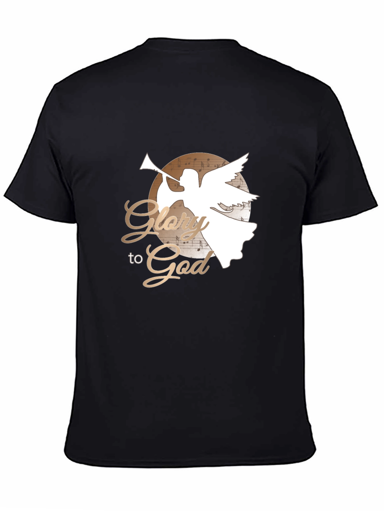 Glory to God Graphic Tee - Black T-Shirt