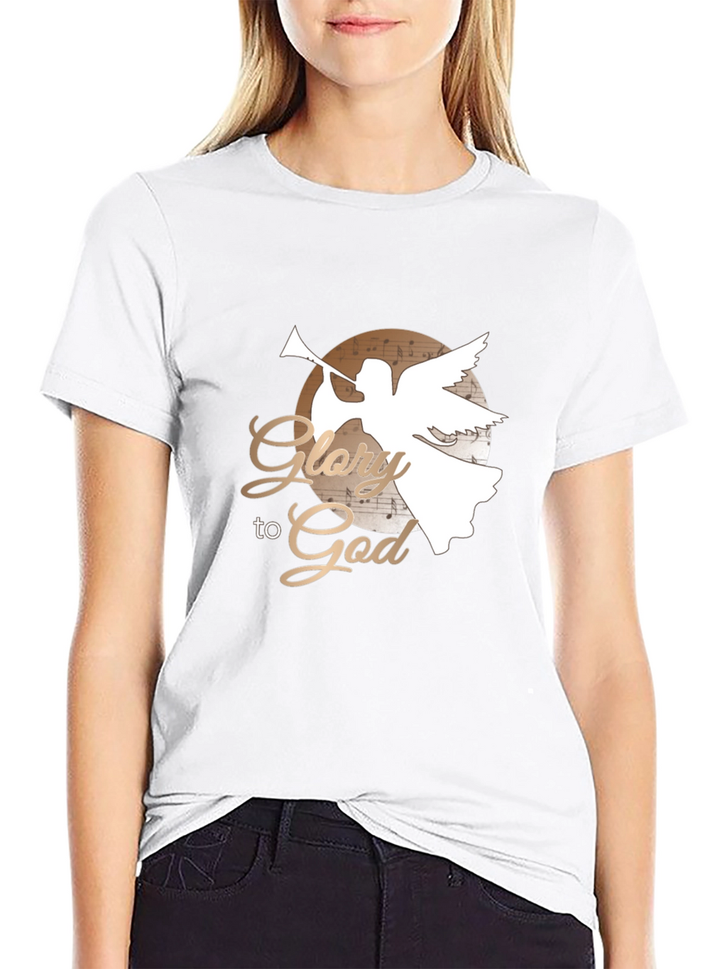 Glory to God Graphic Tee - Black T-Shirt