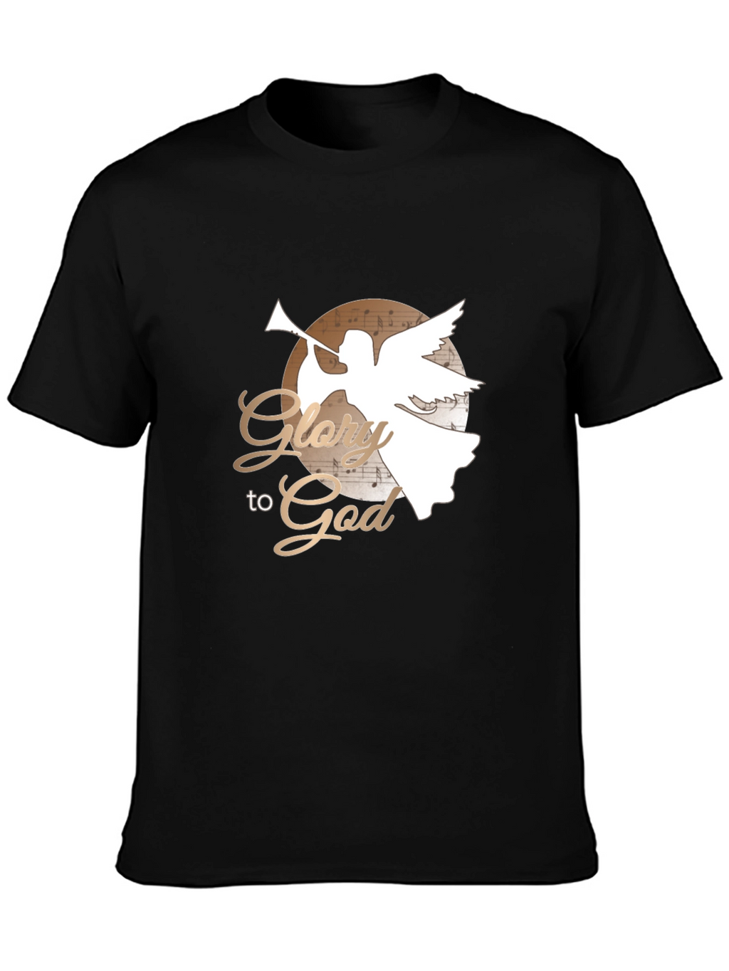 Glory to God Graphic Tee - Black T-Shirt